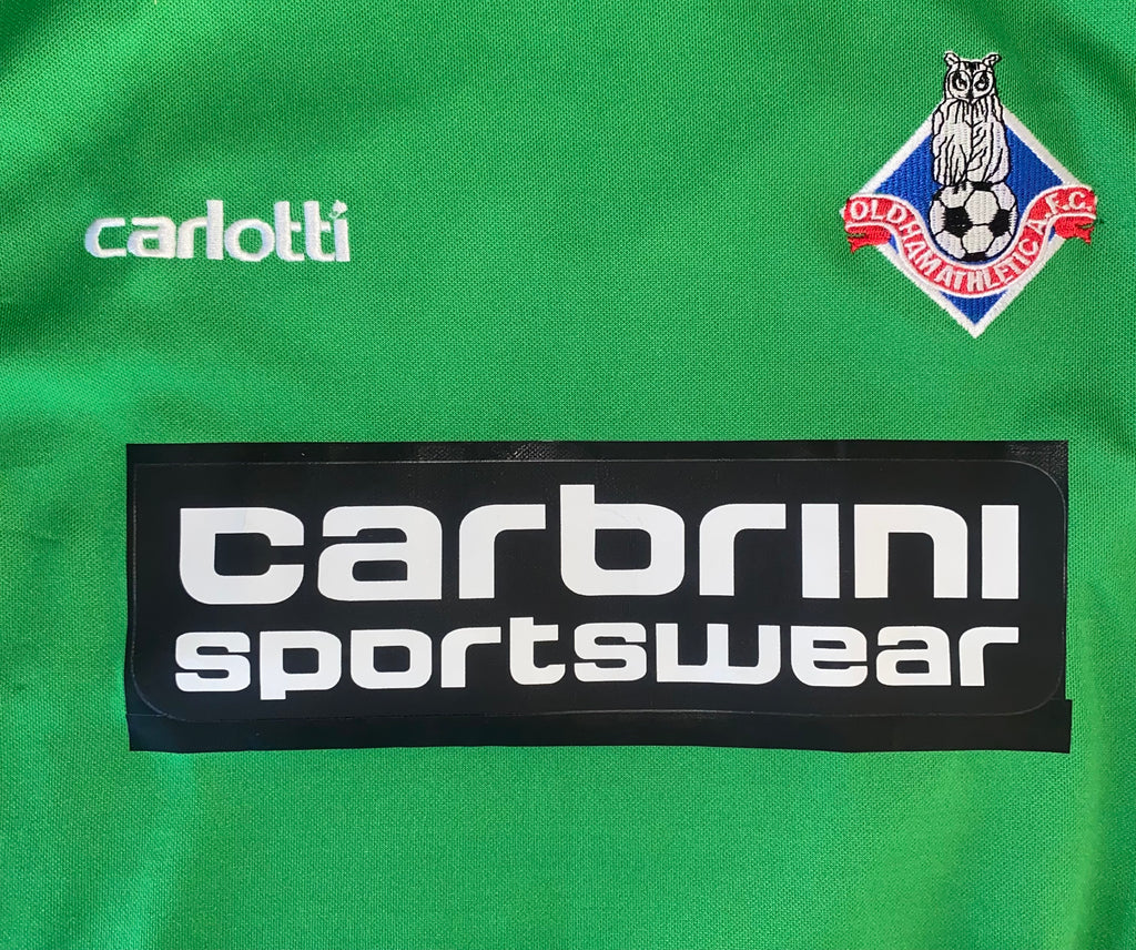 2008/09 OLDHAM ATHLETIC MATCH WORN GOALKEEPERS SHIRT (FLEMING #13)