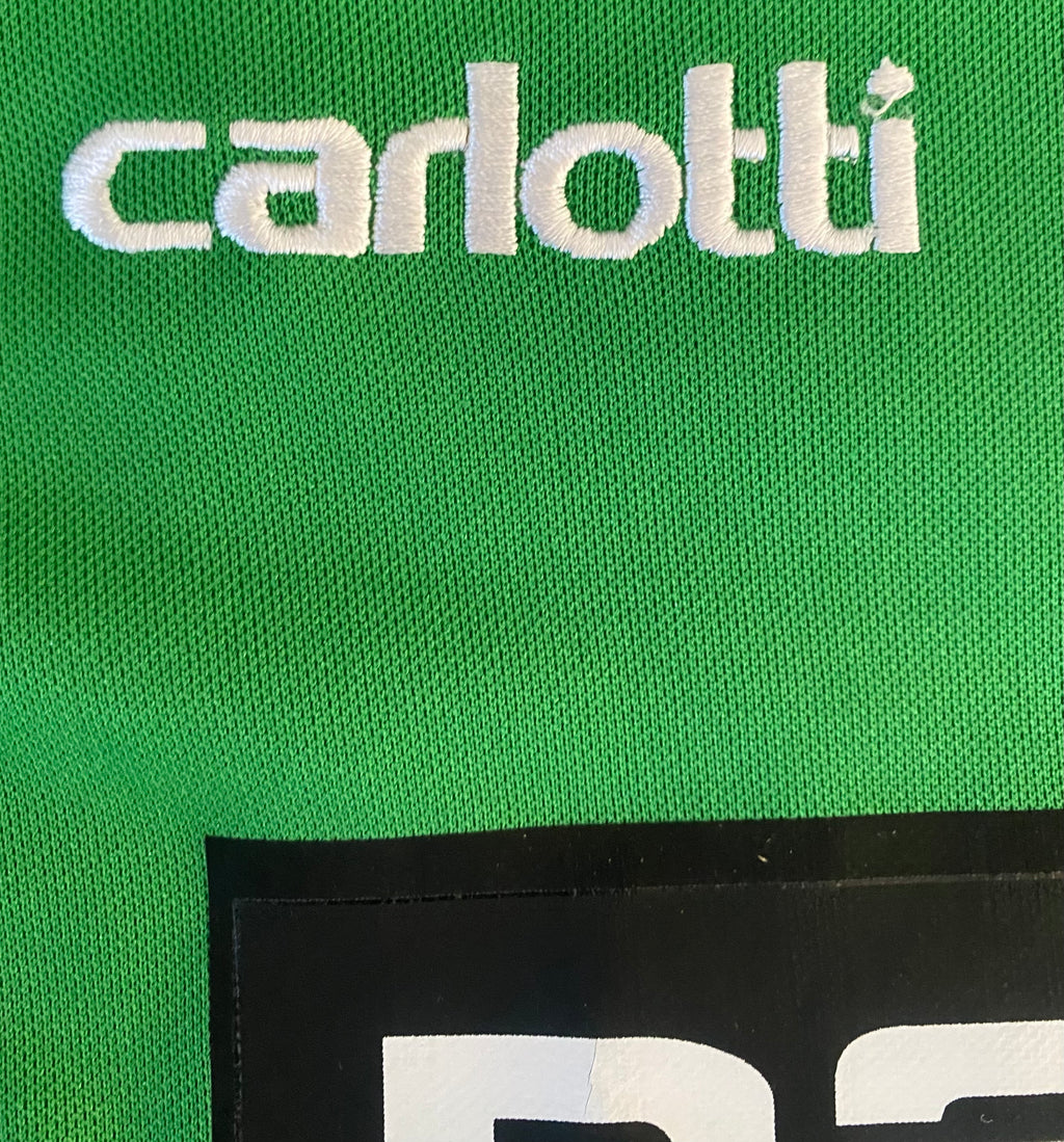 2008/09 OLDHAM ATHLETIC MATCH WORN GOALKEEPERS SHIRT (FLEMING #13)