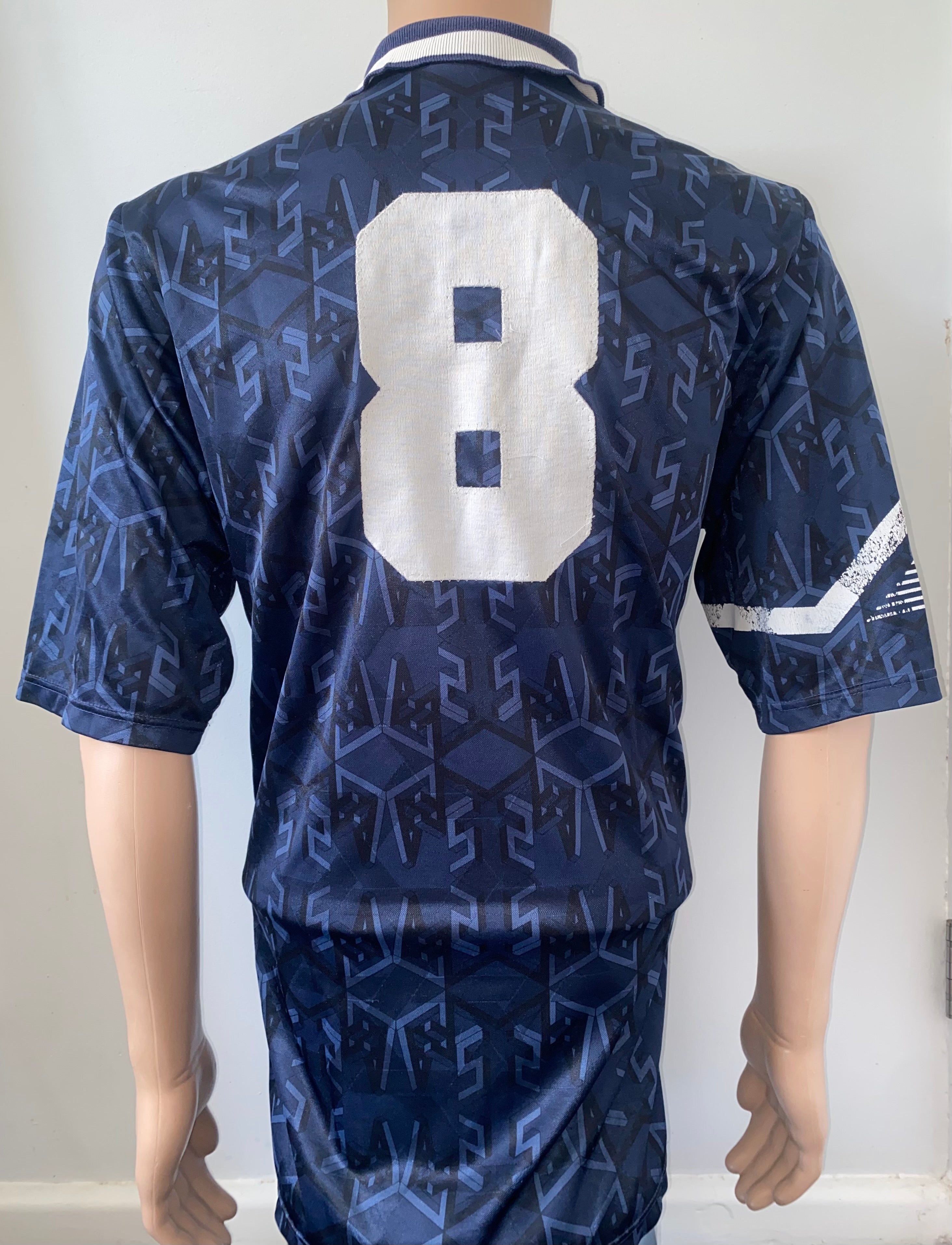 1992-1993 MATCH WORN SCOTLAND HOME SHIRT #8