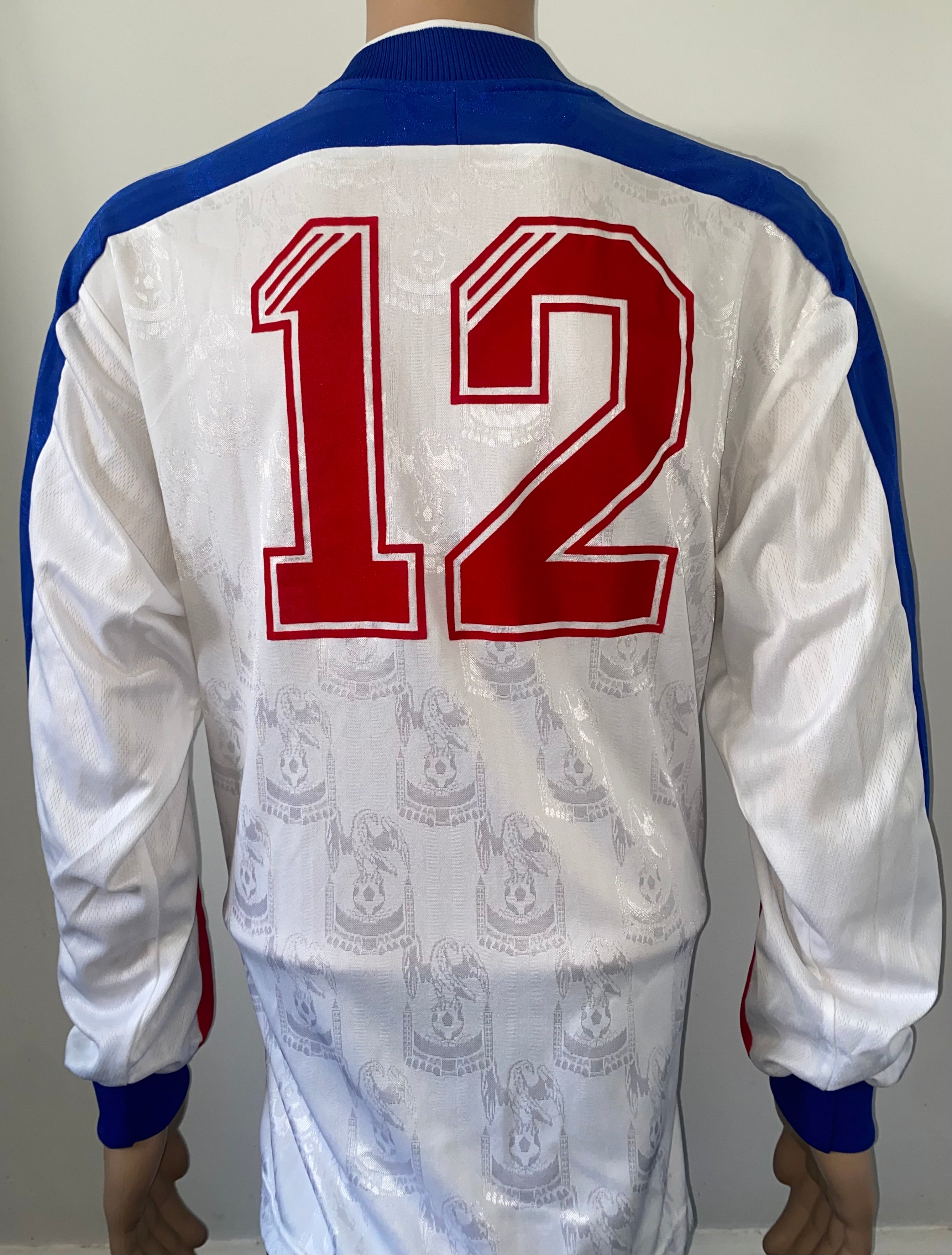 1998/99 CRYSTAL PALACE ADIDAS MATCH WORN AWAY SHIRT #12