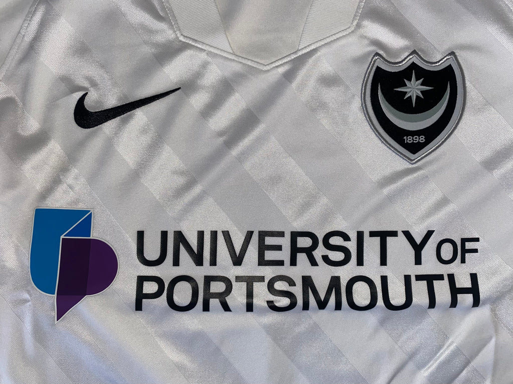 2020/21 PORTSMOUTH MATCH WORN AWAY SHIRT (MORRIS #17 CARABAO CUP V BRIGHTON HA)