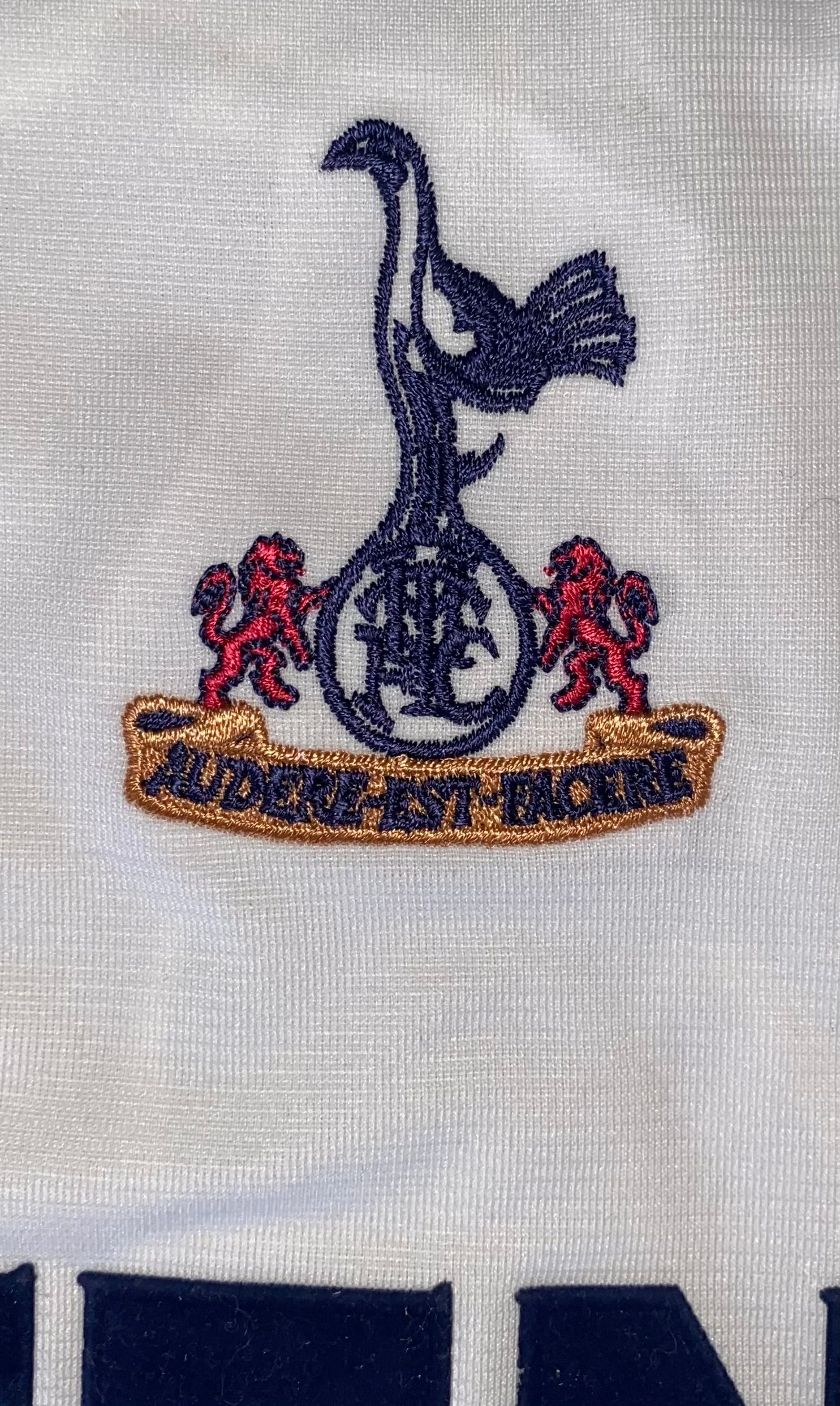 2001/02 TOTTENHAM HOTSPUR MATCH ISSUE HOME SHIRT (FERGUSON #27)