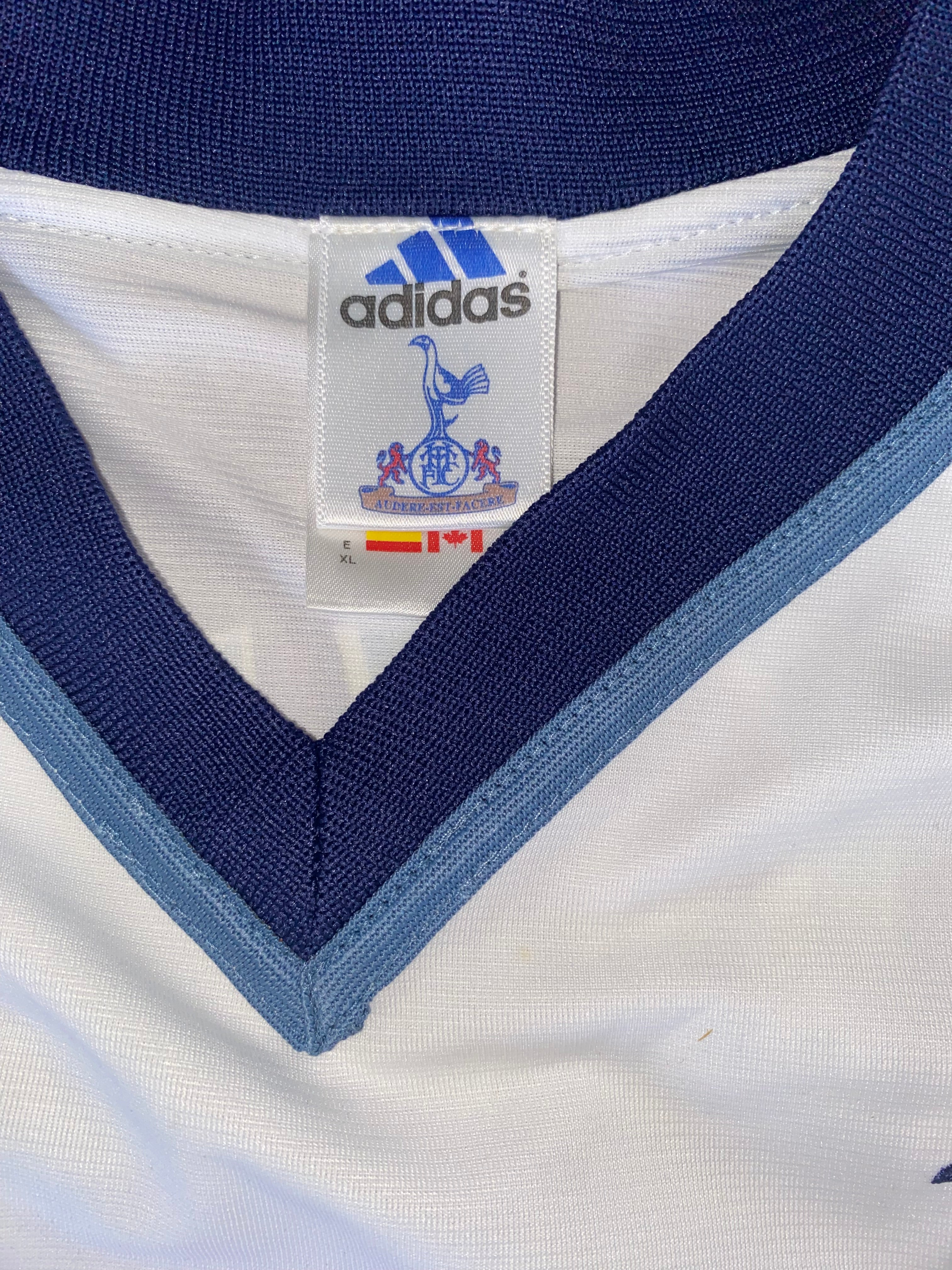 2001/02 TOTTENHAM HOTSPUR MATCH ISSUE HOME SHIRT (FERGUSON #27)
