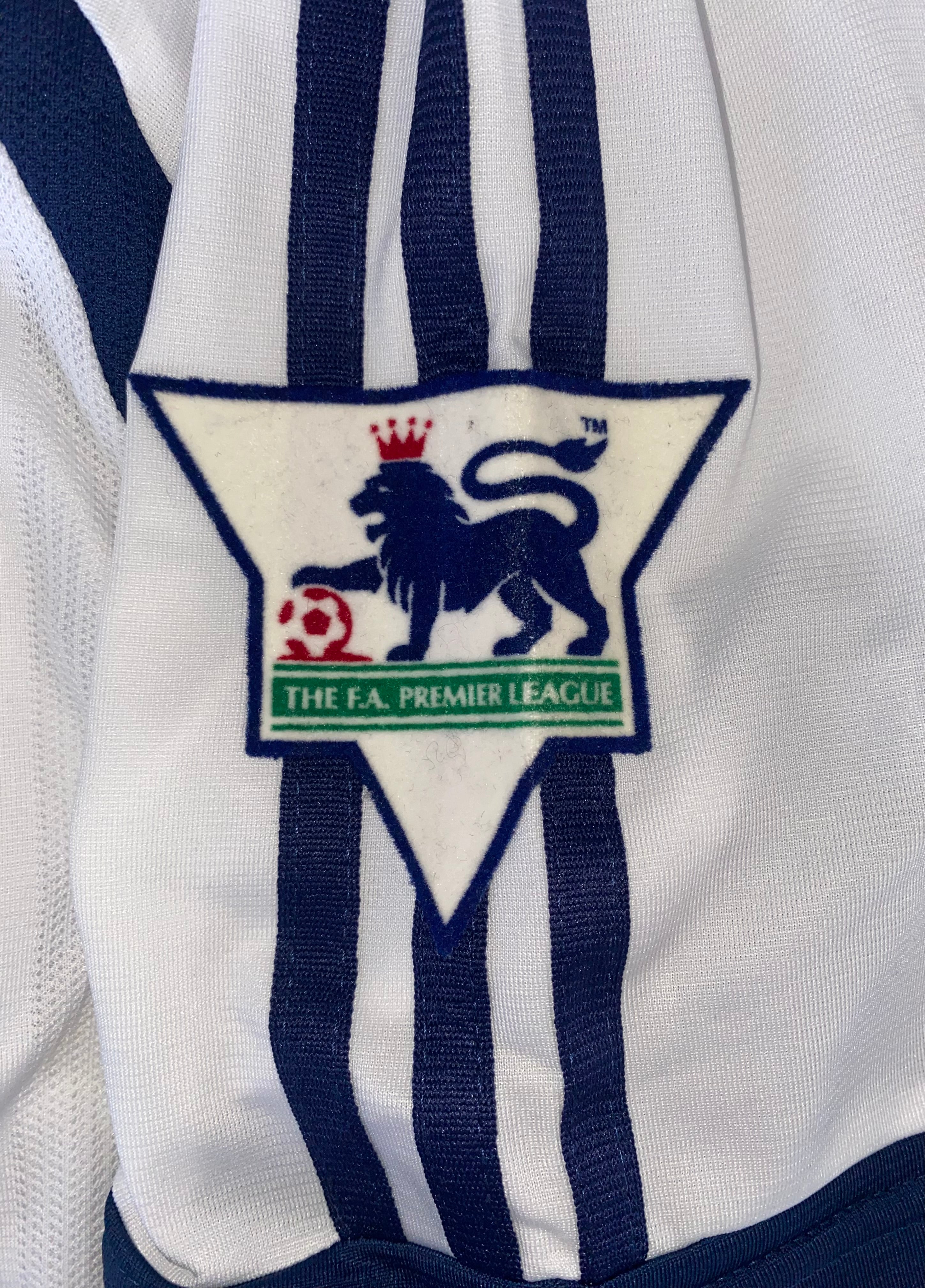 2001/02 TOTTENHAM HOTSPUR MATCH ISSUE HOME SHIRT (FERGUSON #27)