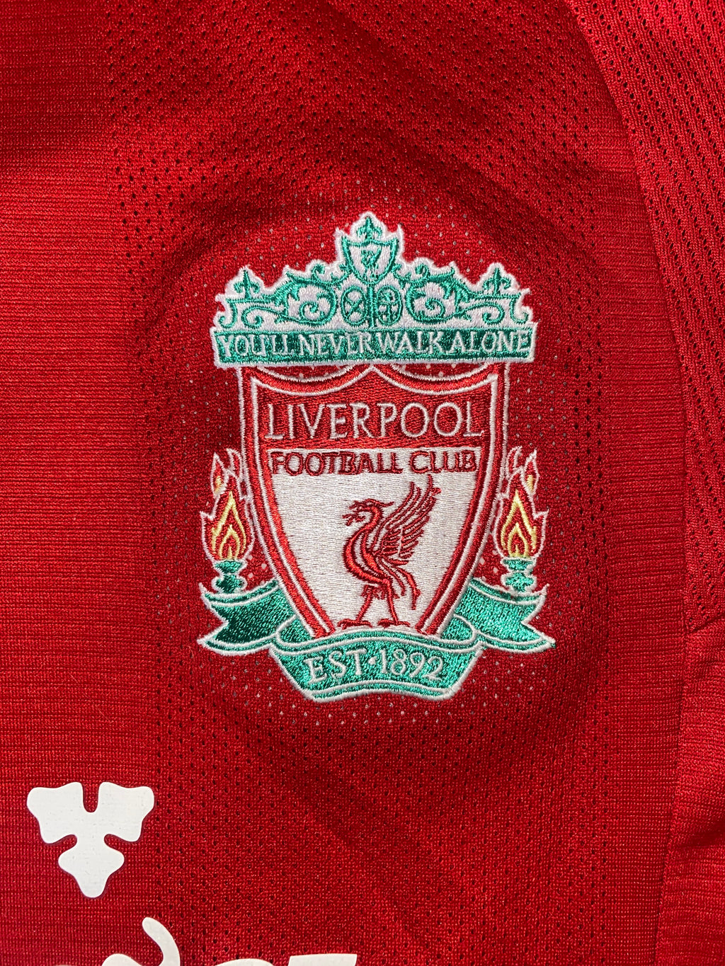 2009/10 LIVERPOOL MATCH ISSUE HOME SHIRT (INSUA #22)