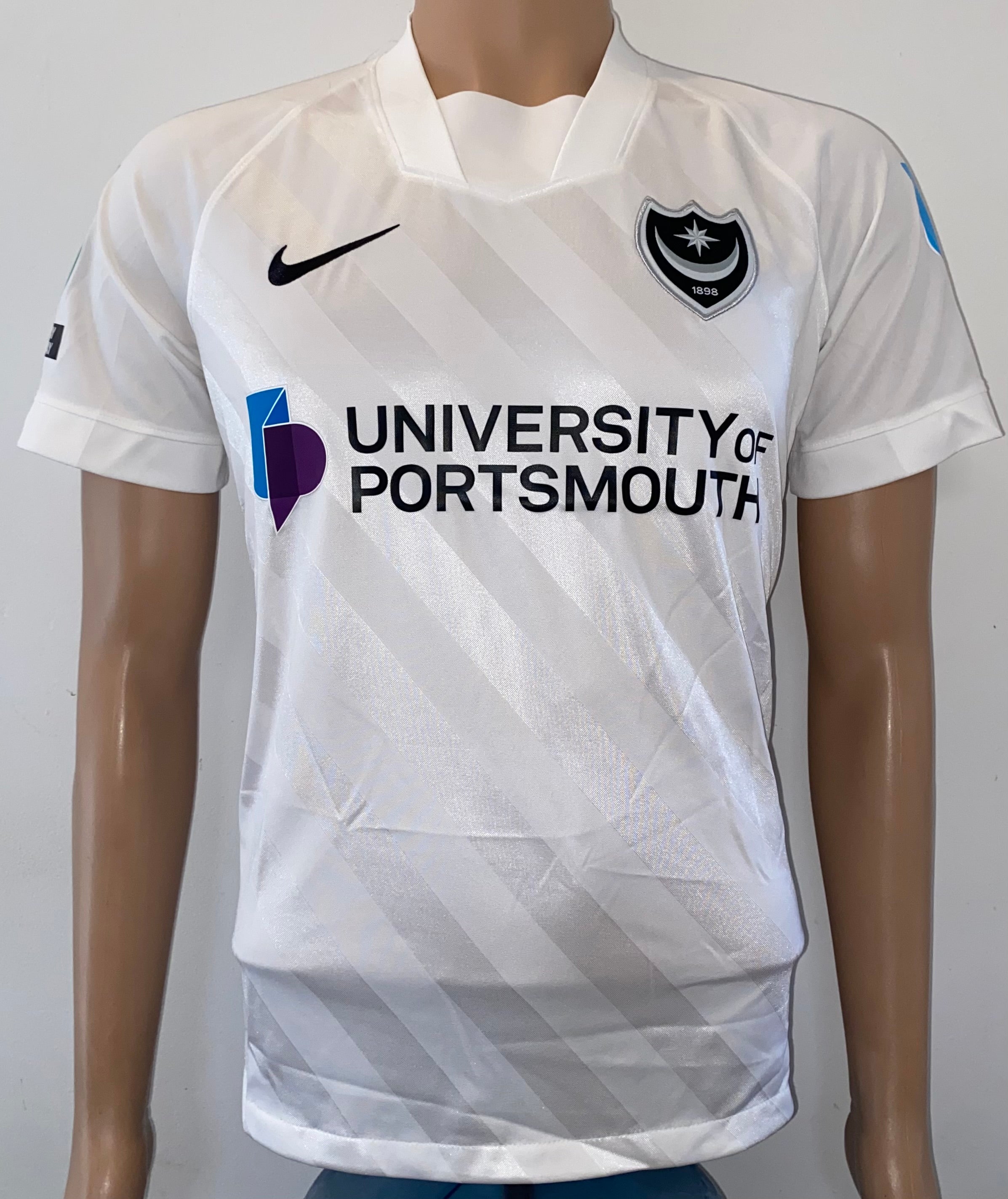 2020/21 PORTSMOUTH MATCH WORN AWAY SHIRT (MORRIS #17 CARABAO CUP V BRIGHTON HA)
