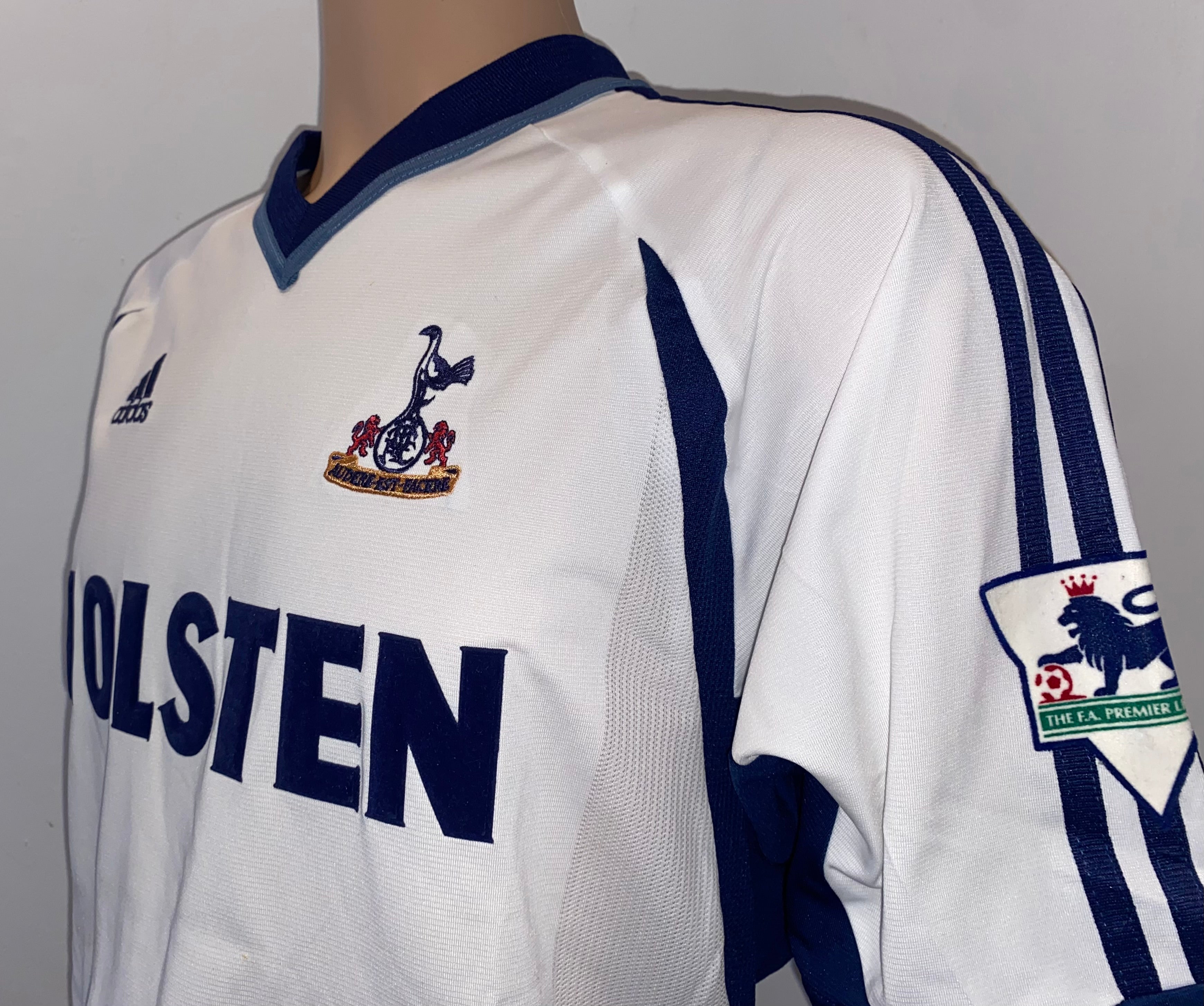 2001/02 TOTTENHAM HOTSPUR MATCH ISSUE HOME SHIRT (FERGUSON #27)
