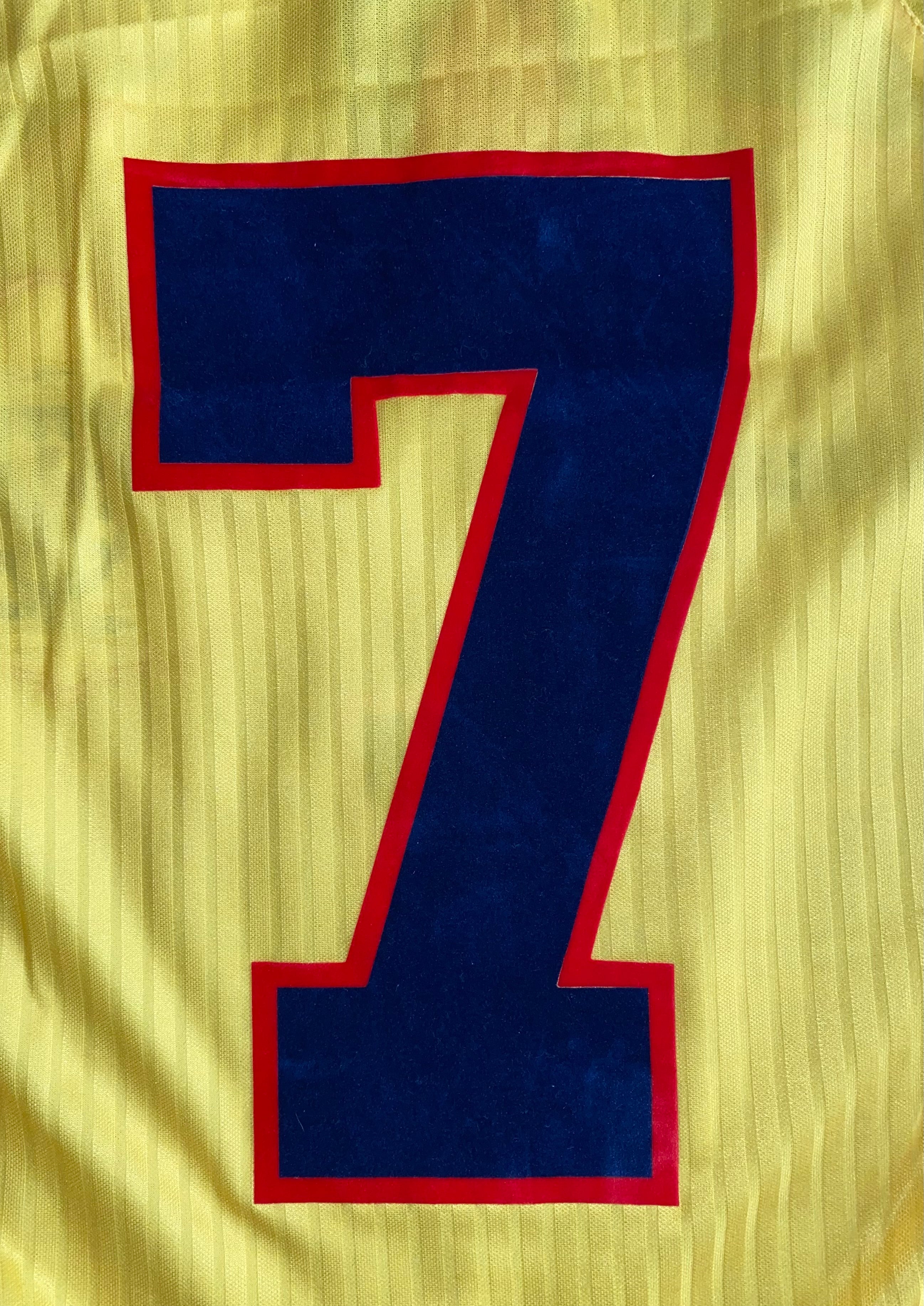 1998 SCOTLAND MATCHWORN UMBRO AWAY SHIRT #7