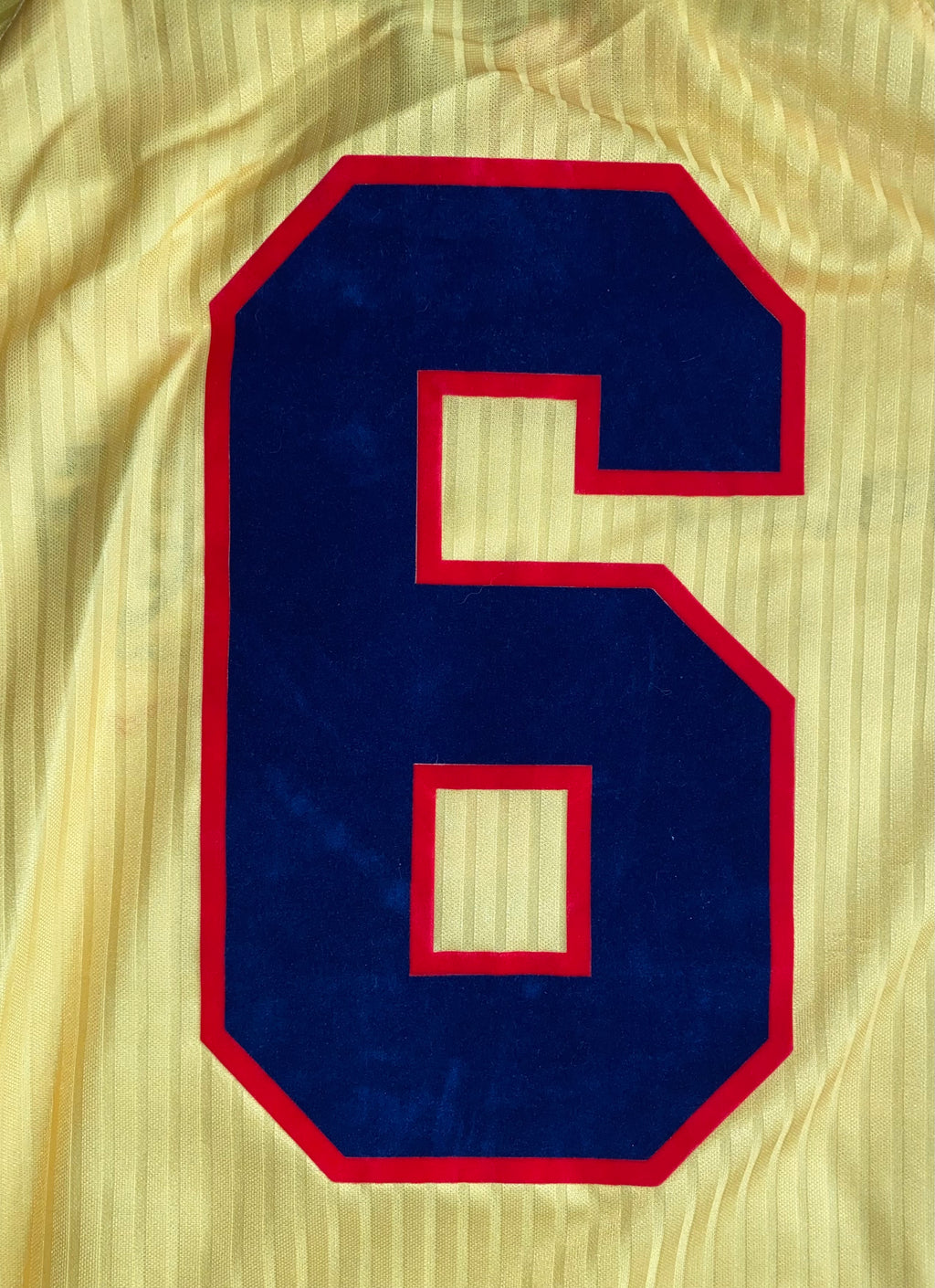1998 SCOTLAND MATCHWORN UMBRO AWAY SHIRT #6