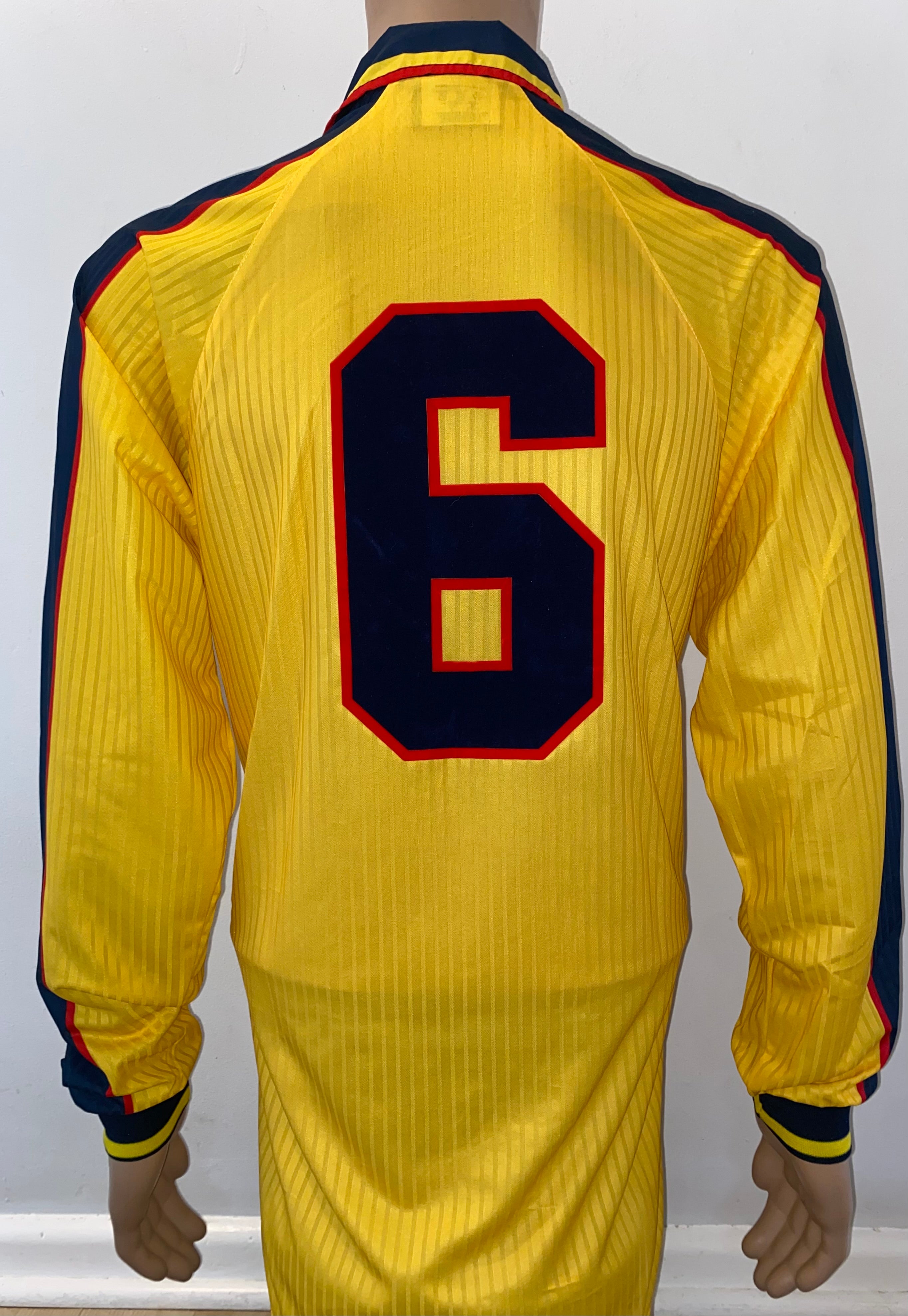1998 SCOTLAND MATCHWORN UMBRO AWAY SHIRT #6