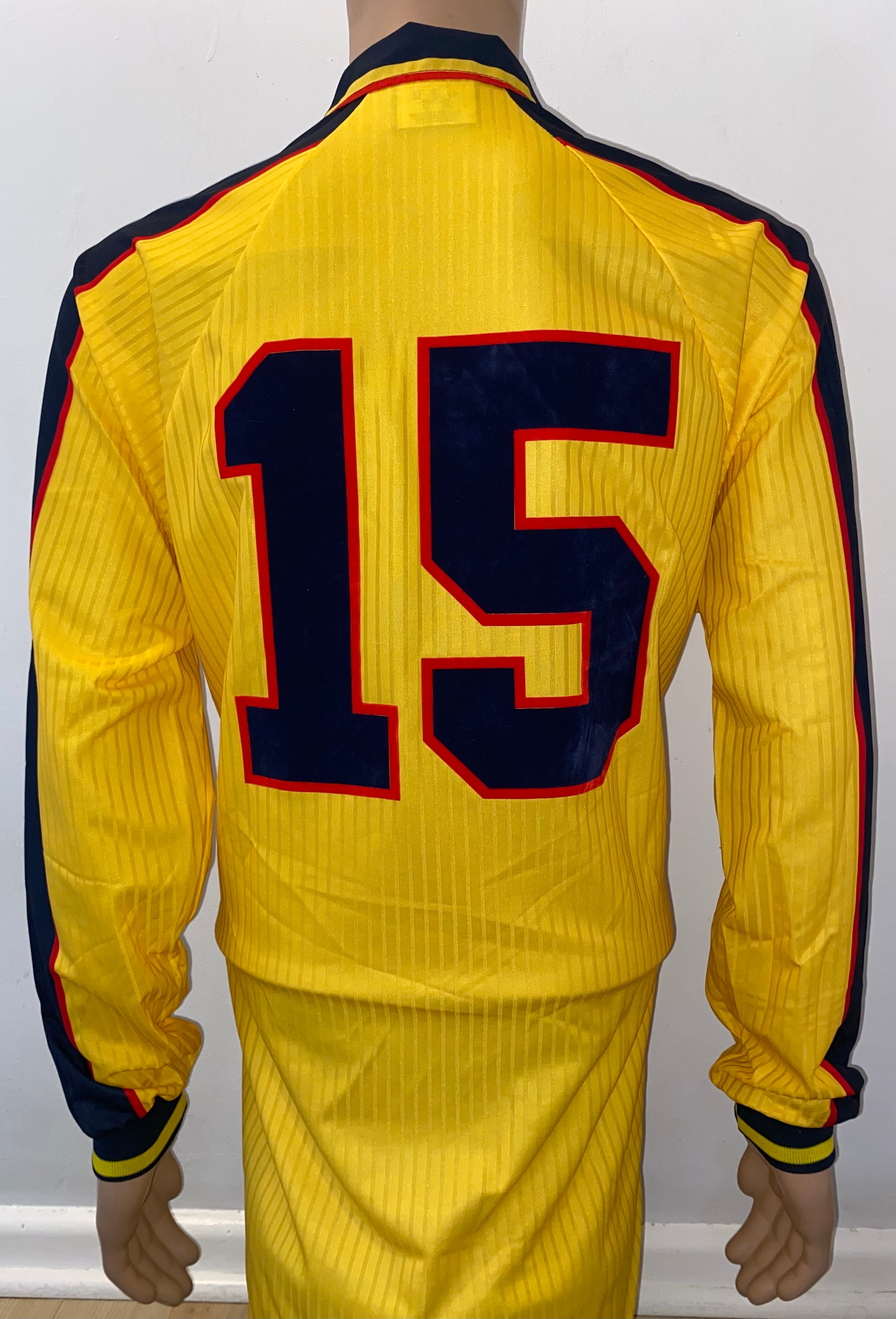 1998 SCOTLAND MATCHWORN UMBRO AWAY SHIRT #15