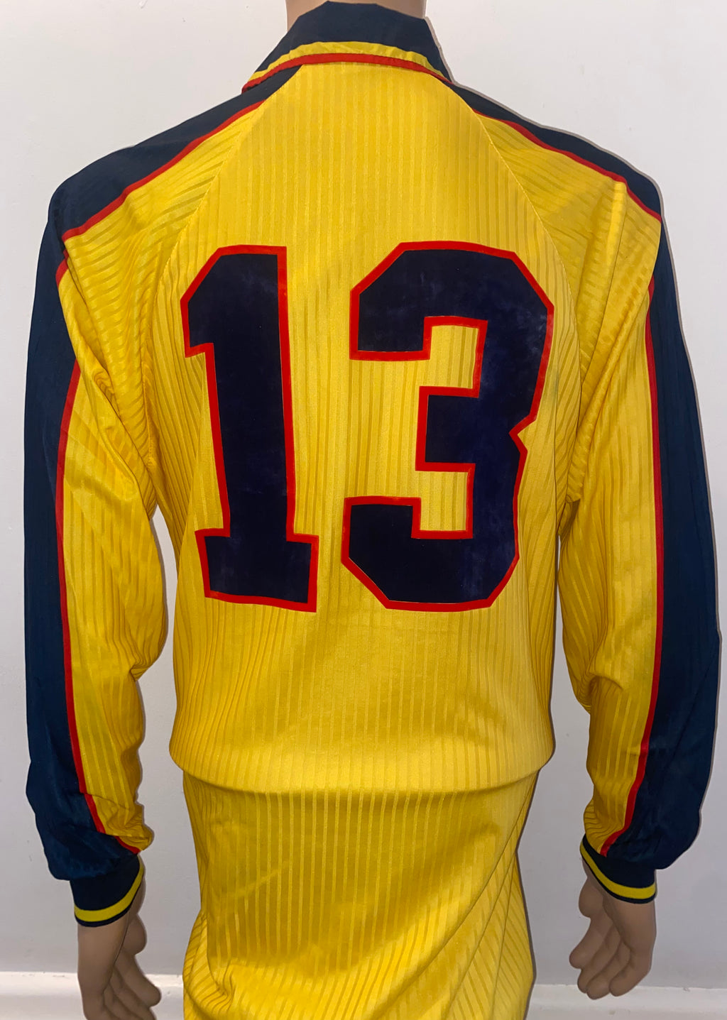 1998 SCOTLAND MATCHWORN UMBRO AWAY SHIRT #13