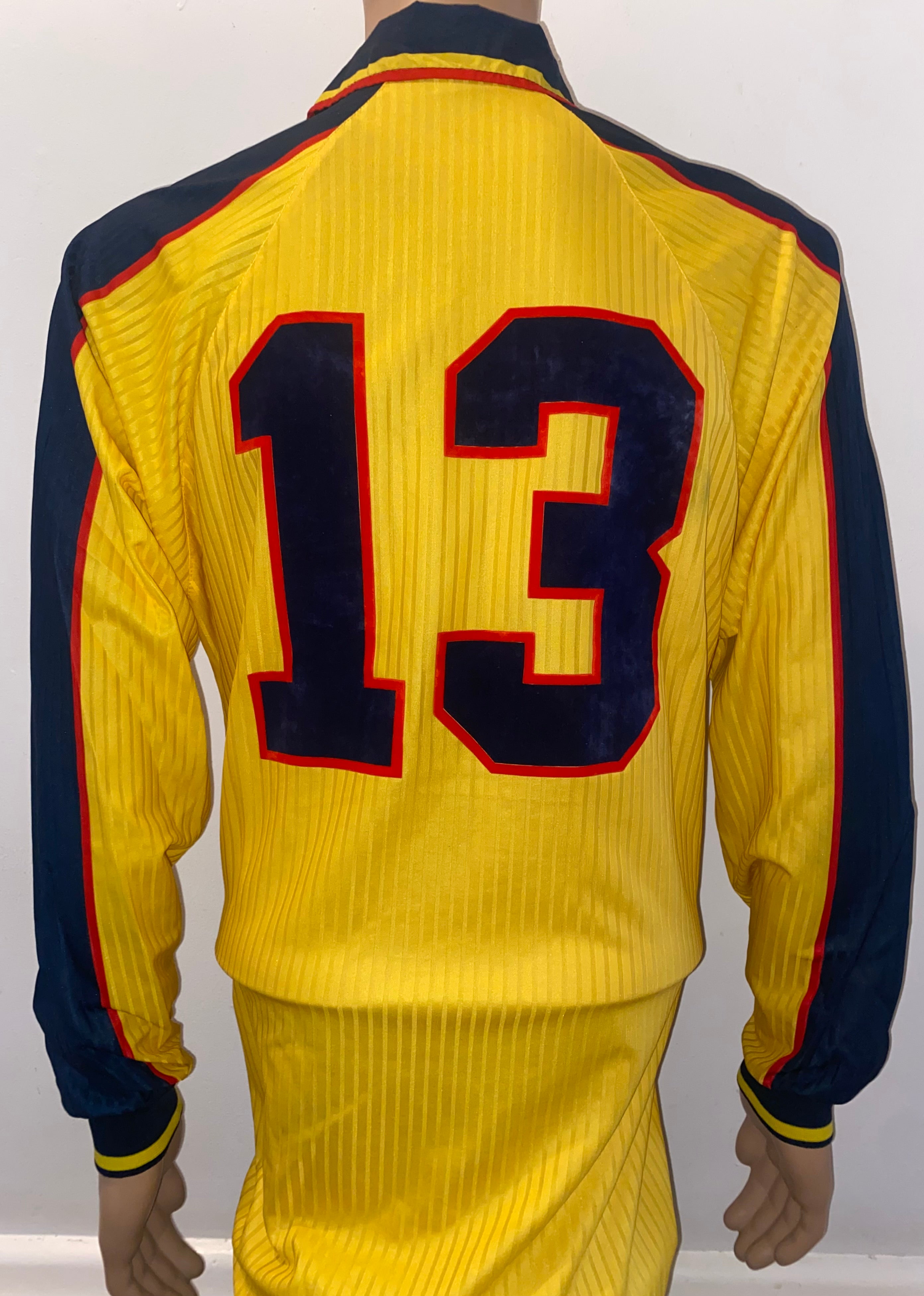 1998 SCOTLAND MATCHWORN UMBRO AWAY SHIRT #13