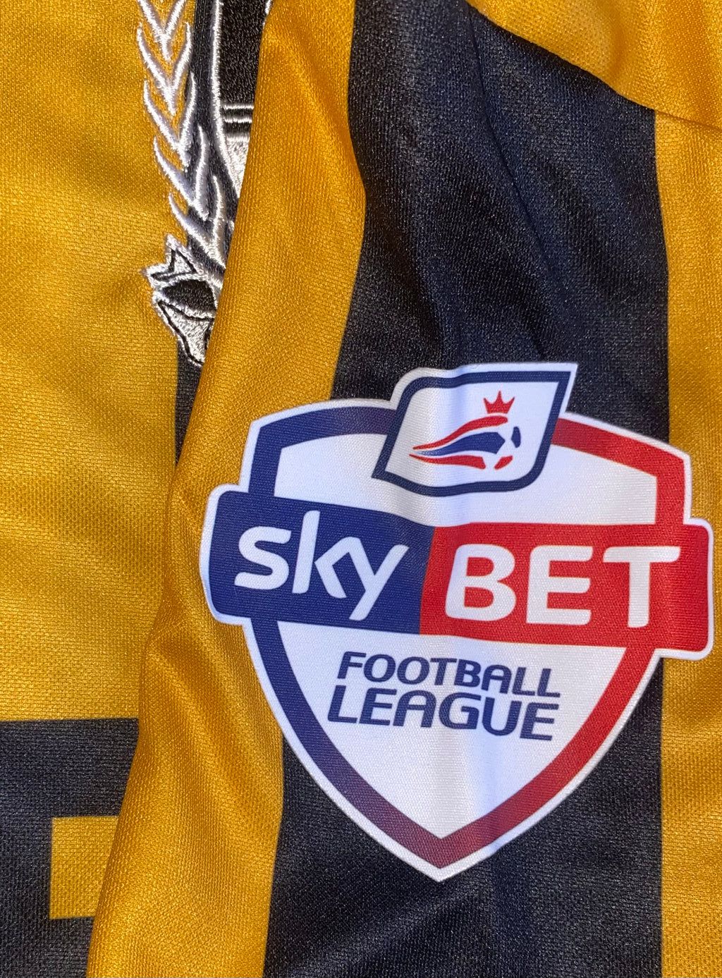 2014/15 PORT VALE MATCH ISSUE AWAY SHIRT (STREETE #4)