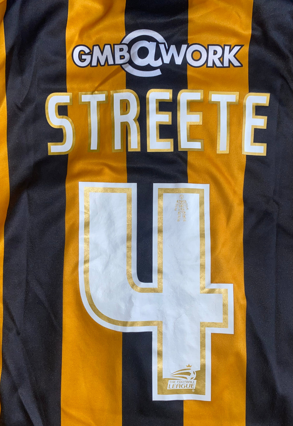 2014/15 PORT VALE MATCH ISSUE AWAY SHIRT (STREETE #4)