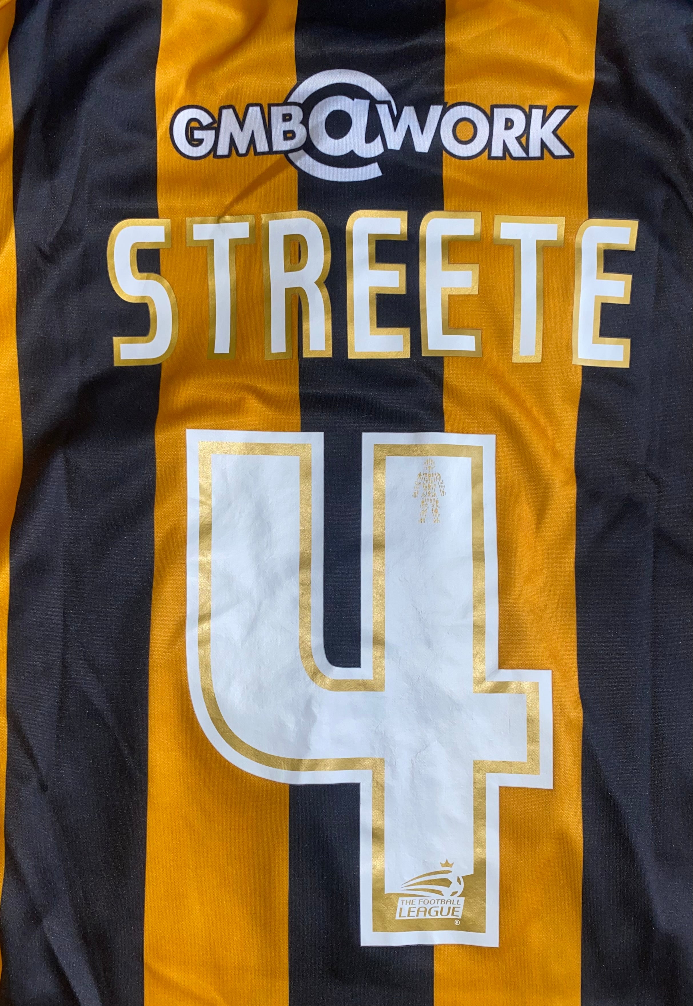 2014/15 PORT VALE MATCH ISSUE AWAY SHIRT (STREETE #4)