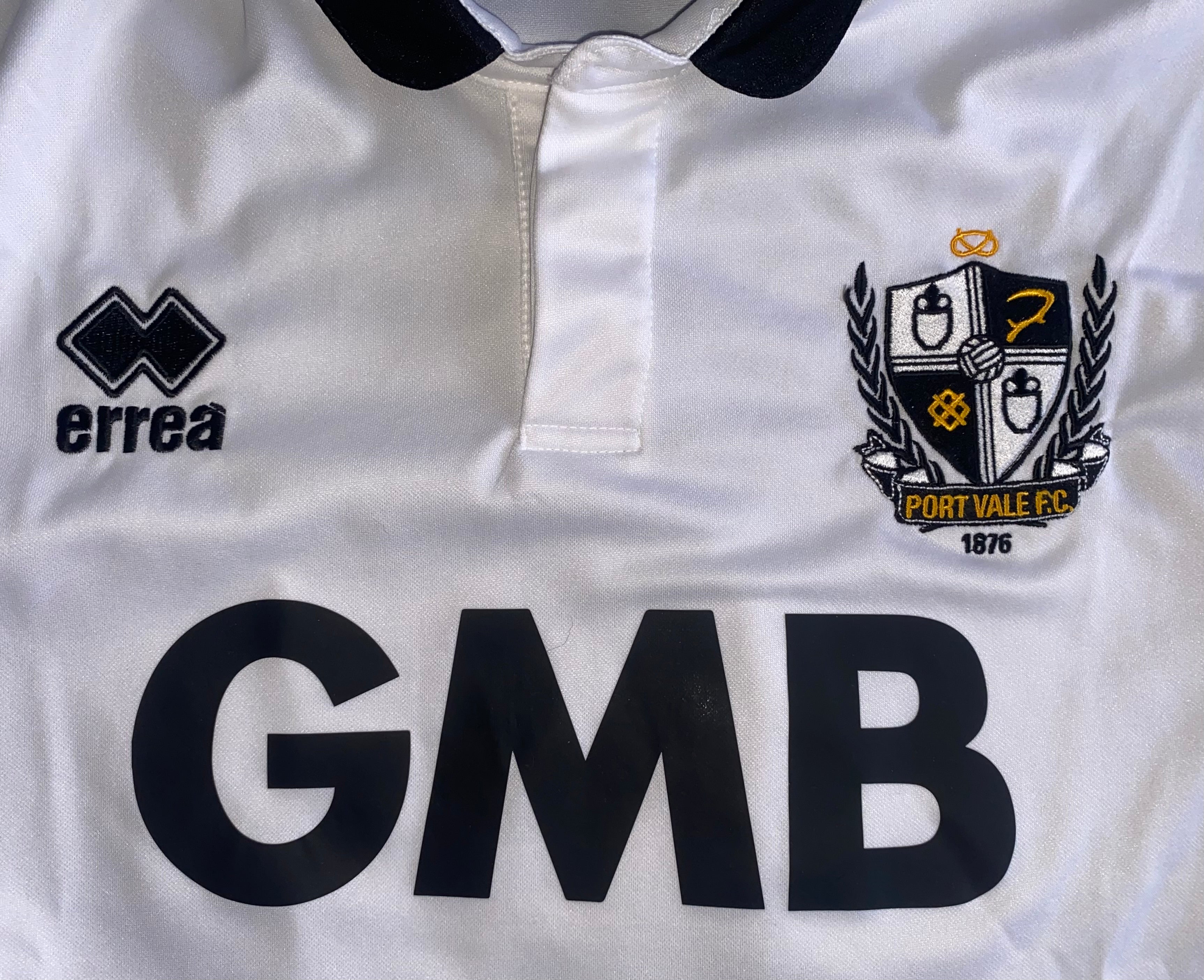 2014/15 PORT VALE MATCH ISSUE HOME SHIRT (COULIBALY #25)