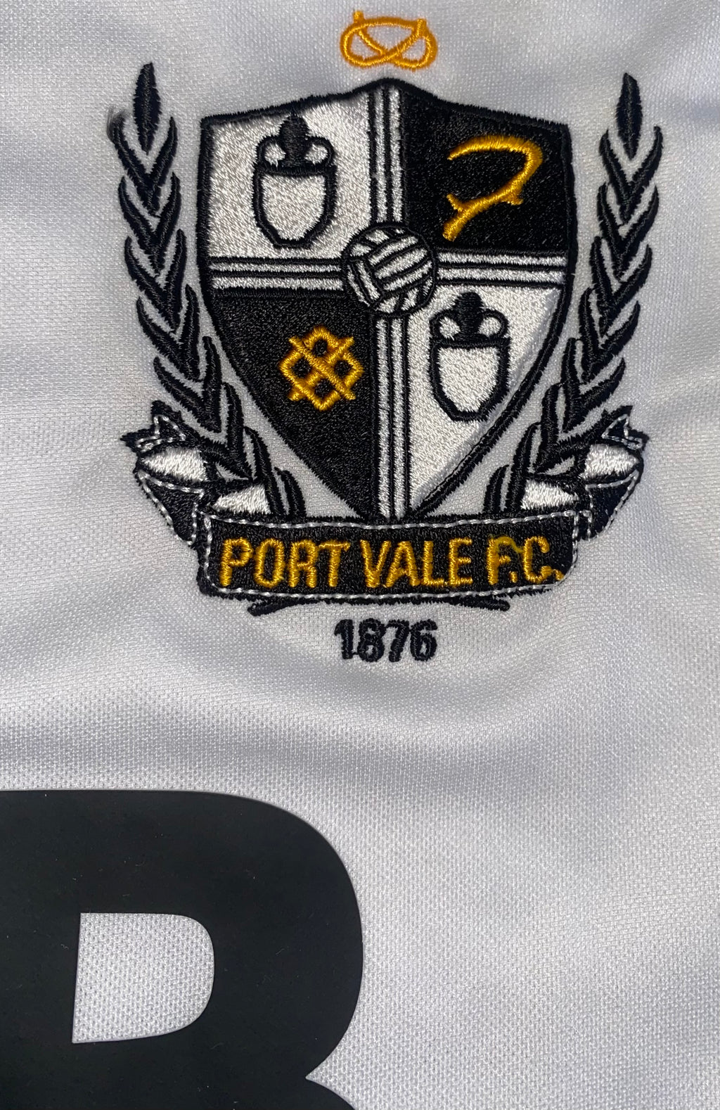 2014/15 PORT VALE MATCH ISSUE HOME SHIRT (COULIBALY #25)