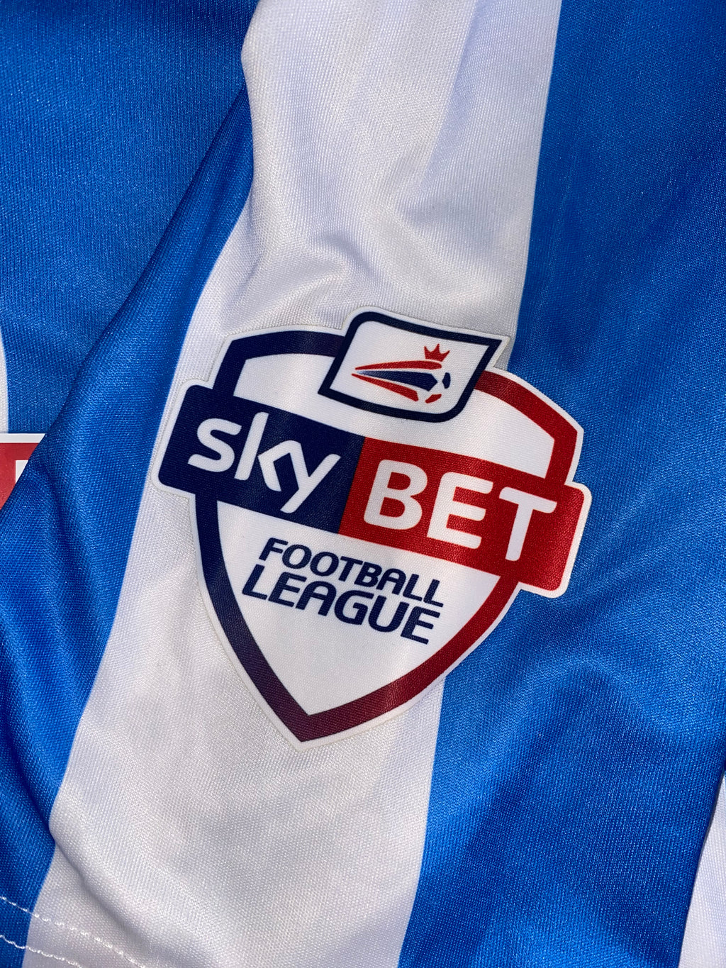 2013/14 HUDDERSFIELD TOWN MATCH WORN HOME SHIRT (SMITH #27)