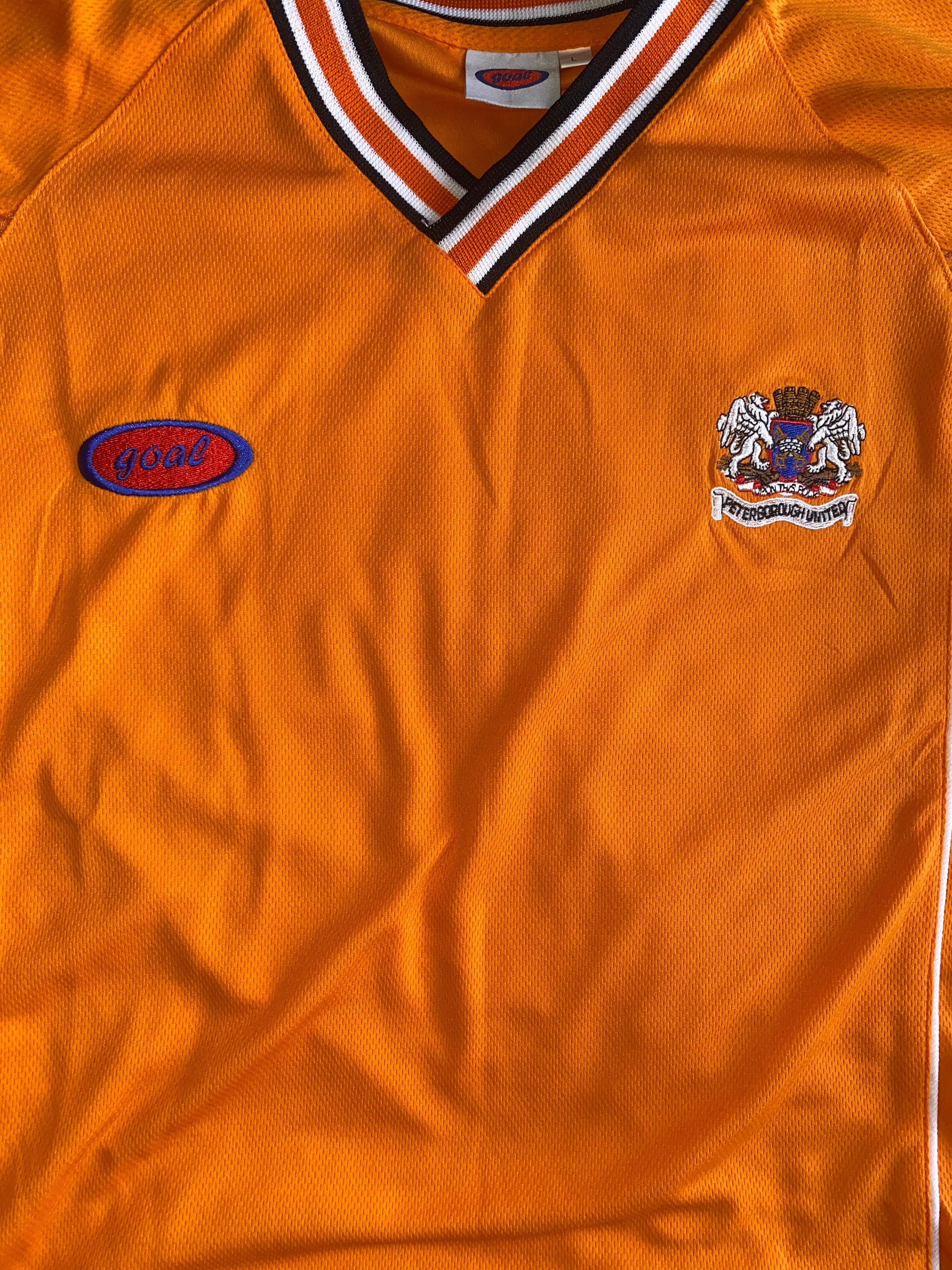 2002/03 PETERBOROUGH UNITED MATCH WORN AWAY SHIRT (FRY #21)