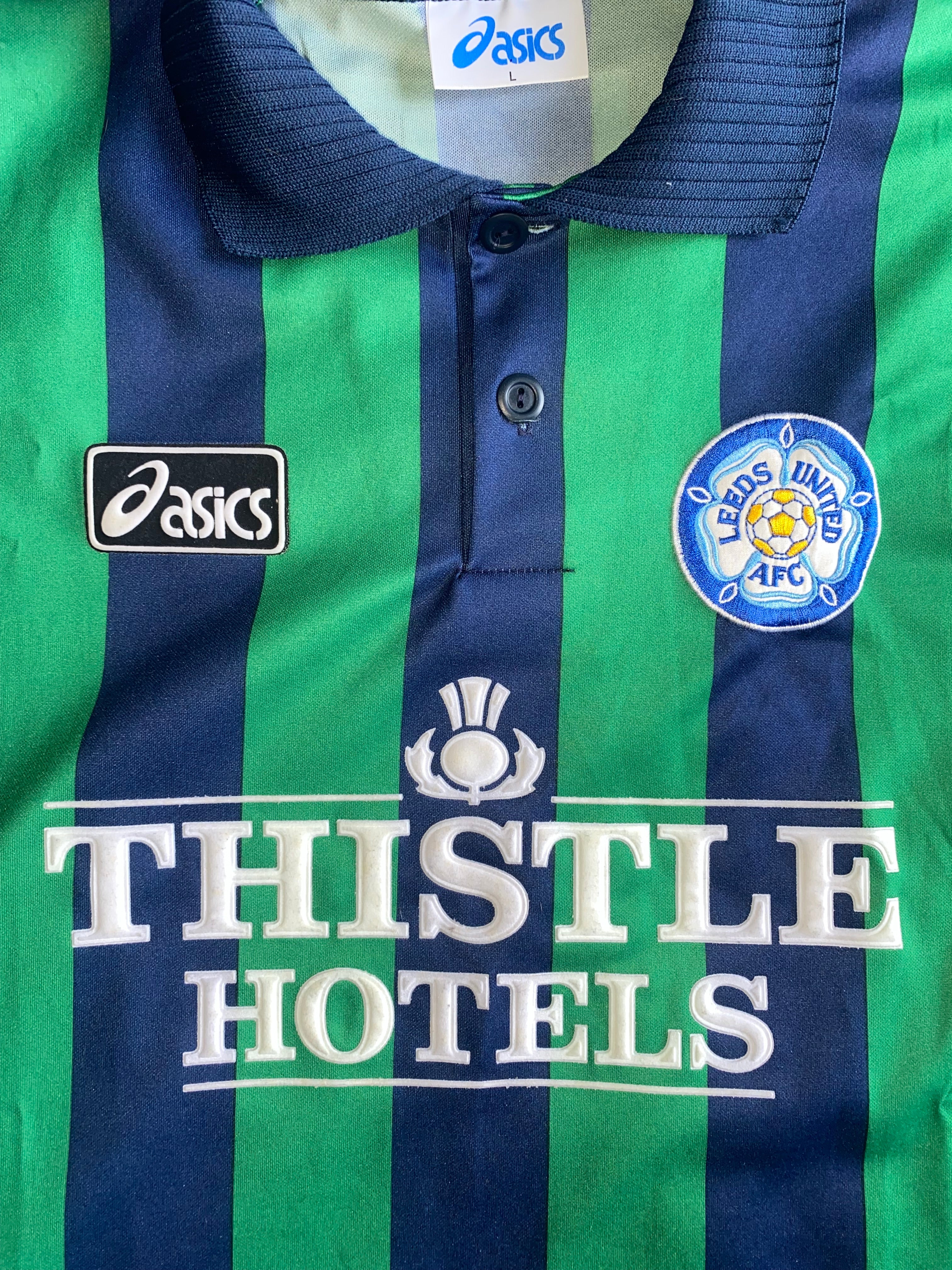 1994/95 LEEDS UNITED MATCH WORN AWAY SHIRT (COUZENS #23)