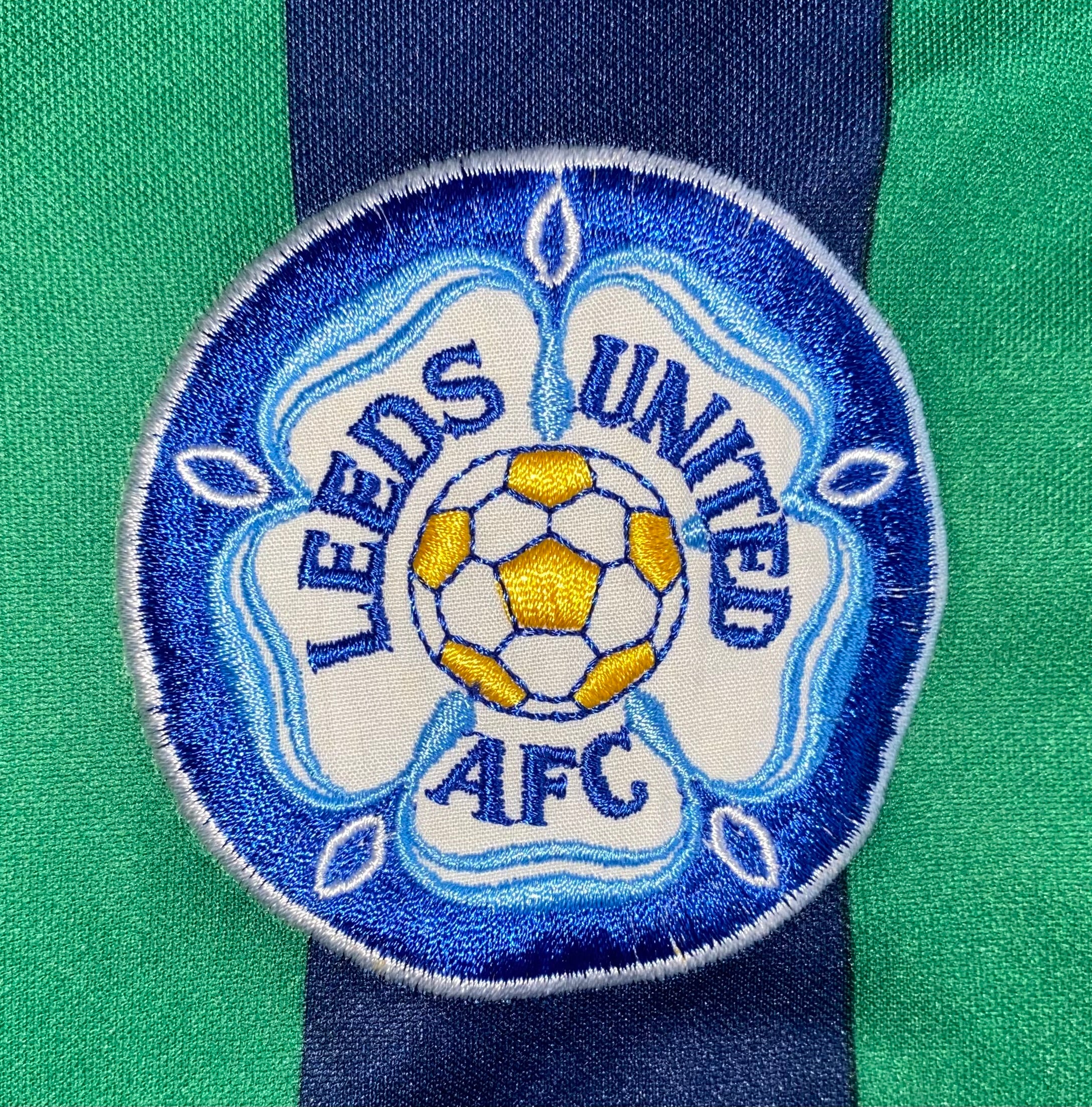 1994/95 LEEDS UNITED MATCH WORN AWAY SHIRT (COUZENS #23)
