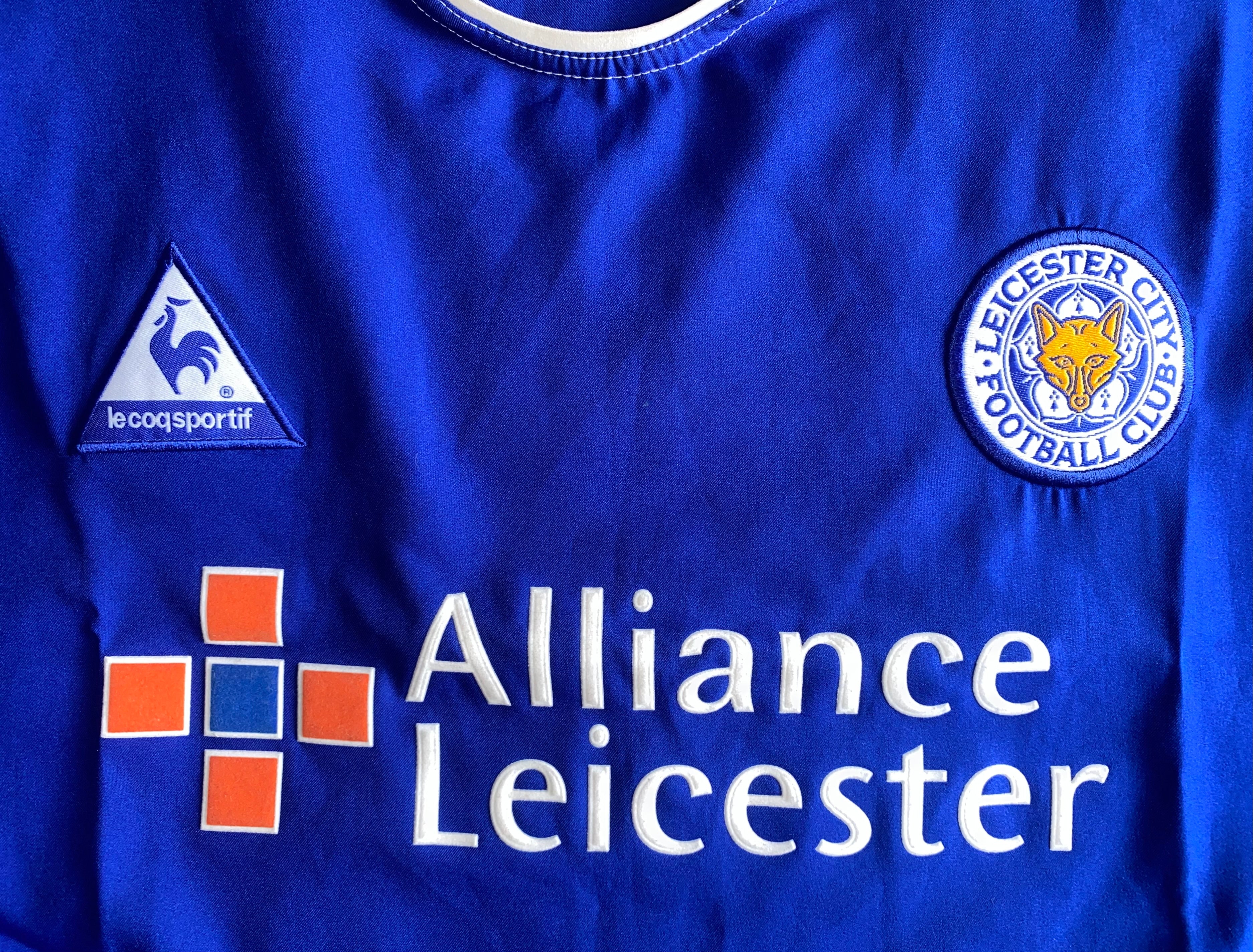 2004/05 LEICESTER CITY MATCH WORN HOME SHIRT (MARTIN KEOWN #5)