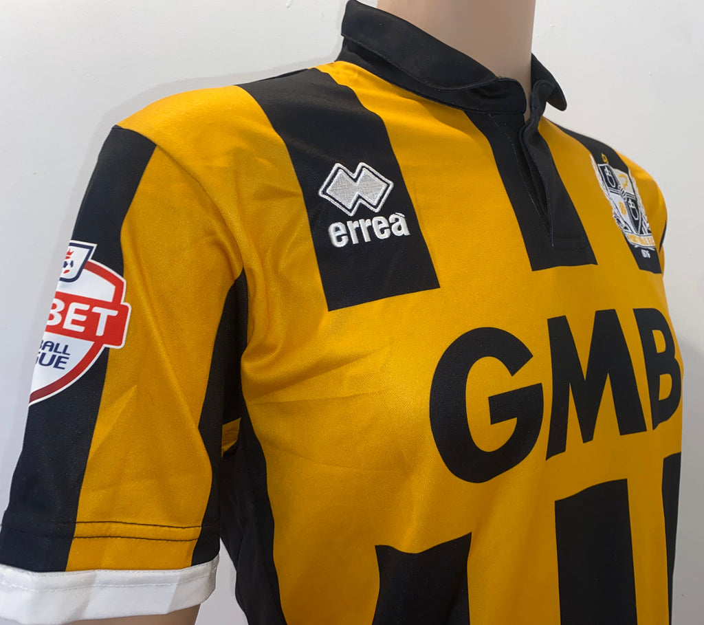 2014/15 PORT VALE MATCH ISSUE AWAY SHIRT (STREETE #4)