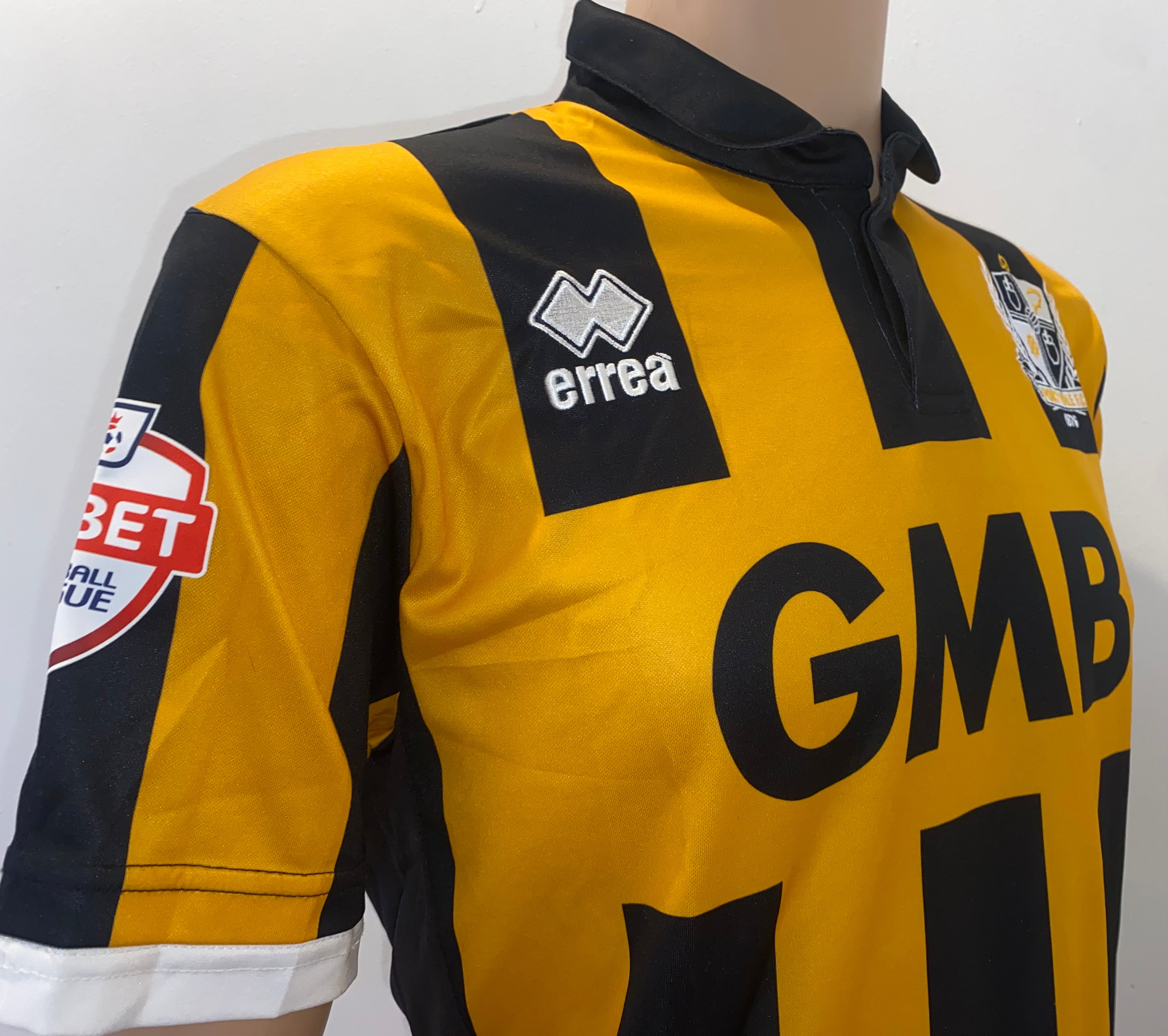 2014/15 PORT VALE MATCH ISSUE AWAY SHIRT (STREETE #4)