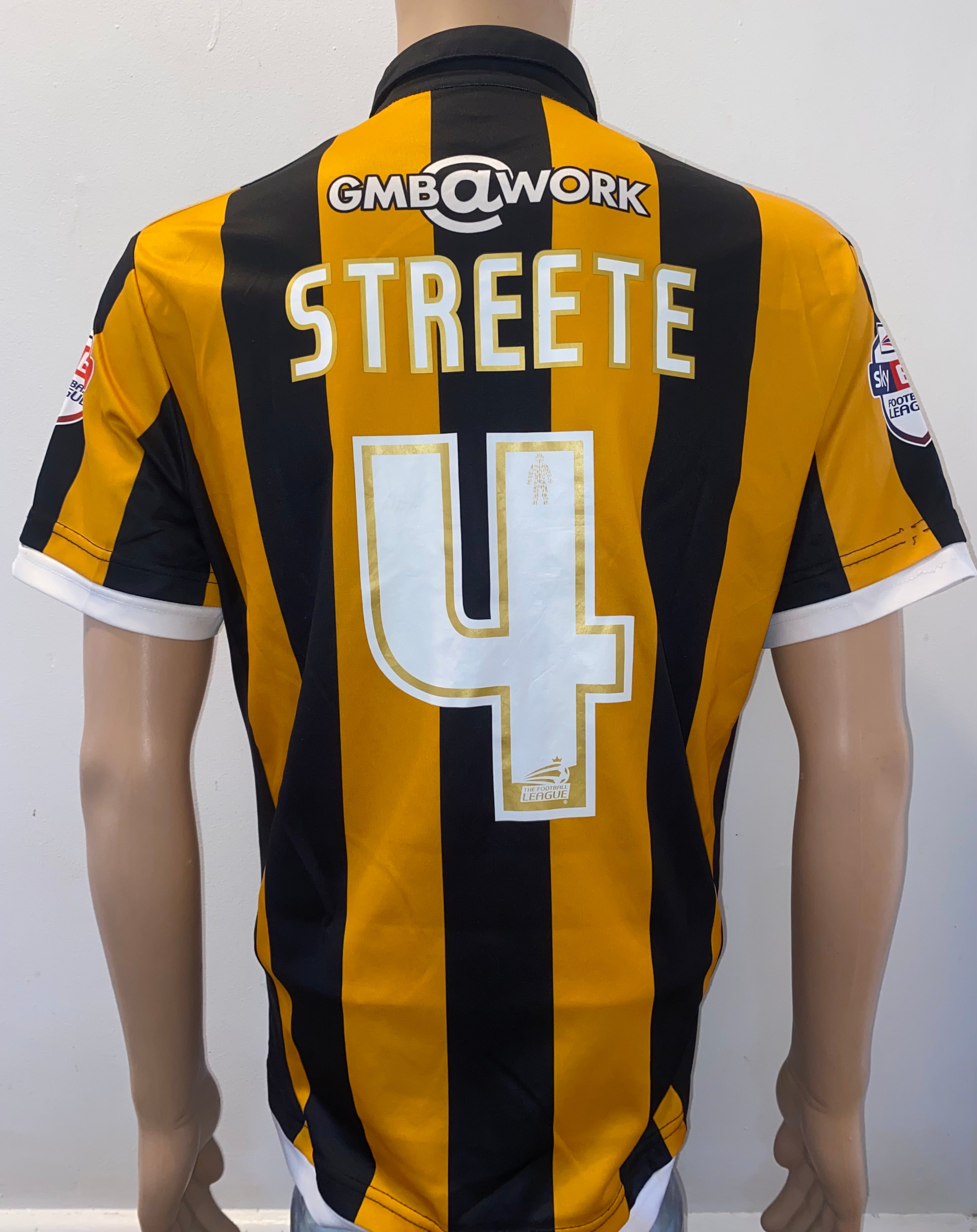 2014/15 PORT VALE MATCH ISSUE AWAY SHIRT (STREETE #4)