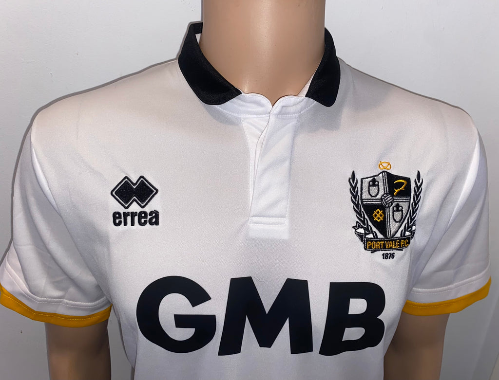 2014/15 PORT VALE MATCH ISSUE HOME SHIRT (COULIBALY #25)