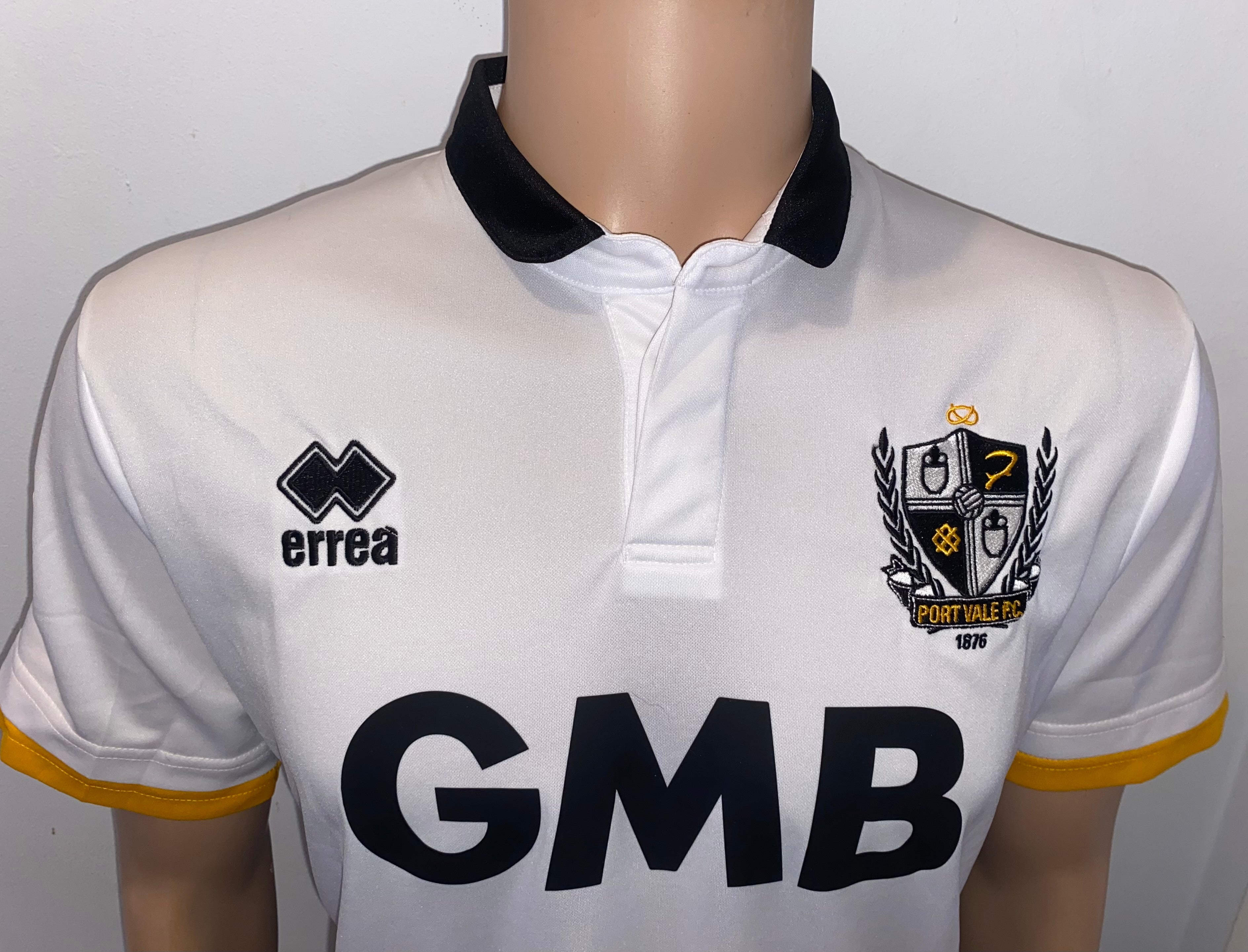2014/15 PORT VALE MATCH ISSUE HOME SHIRT (COULIBALY #25)