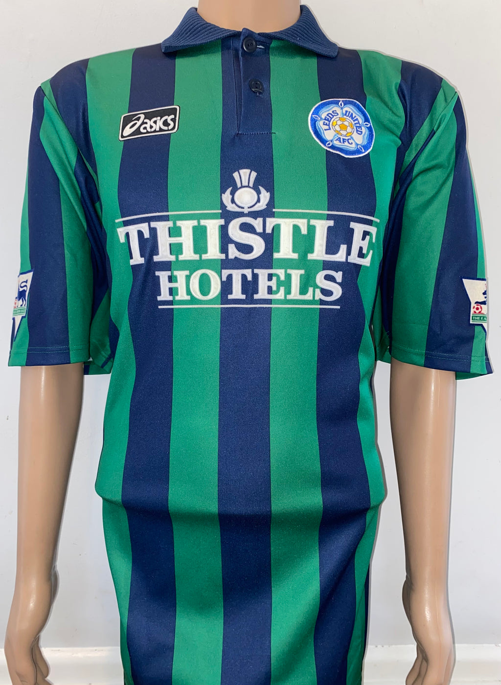 1994/95 LEEDS UNITED MATCH WORN AWAY SHIRT (COUZENS #23)