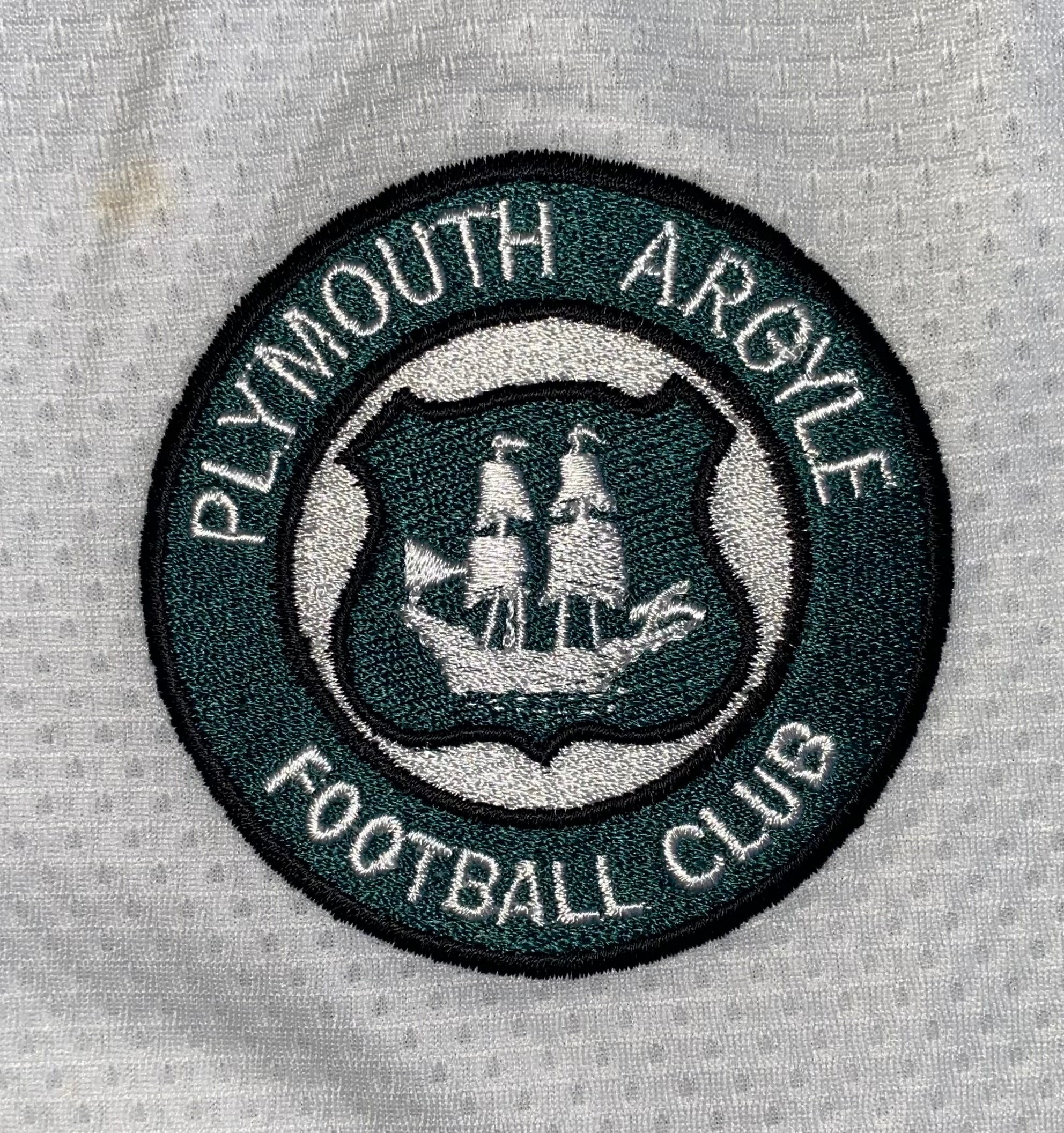 2009/10 PLYMOUTH ARGYLE MATCH WORN AWAY SHIRT (SEIP #19)