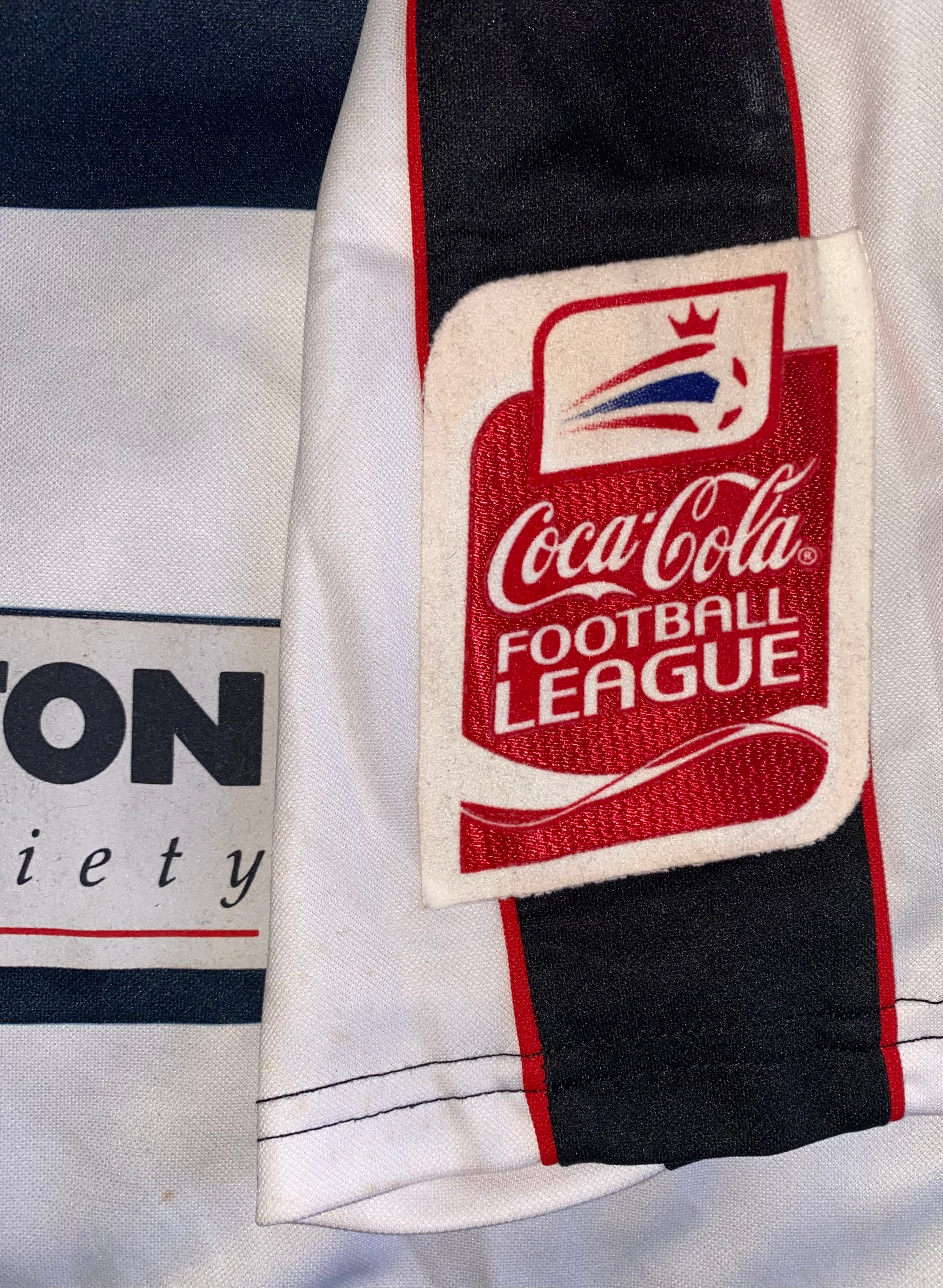 2008/09 DARLINGTON MATCH WORN HOME SHIRT (FORTUNE #3)