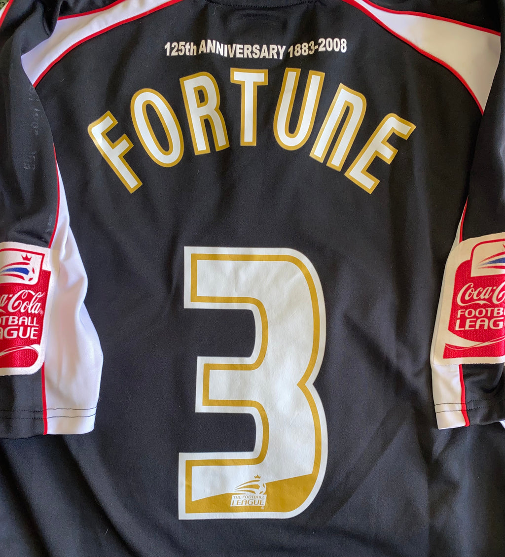 2008/09 DARLINGTON MATCH WORN HOME SHIRT (FORTUNE #3)