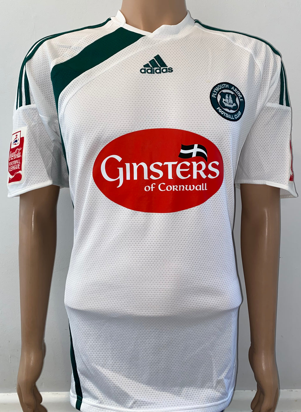 2009/10 PLYMOUTH ARGYLE MATCH WORN AWAY SHIRT (SEIP #19)