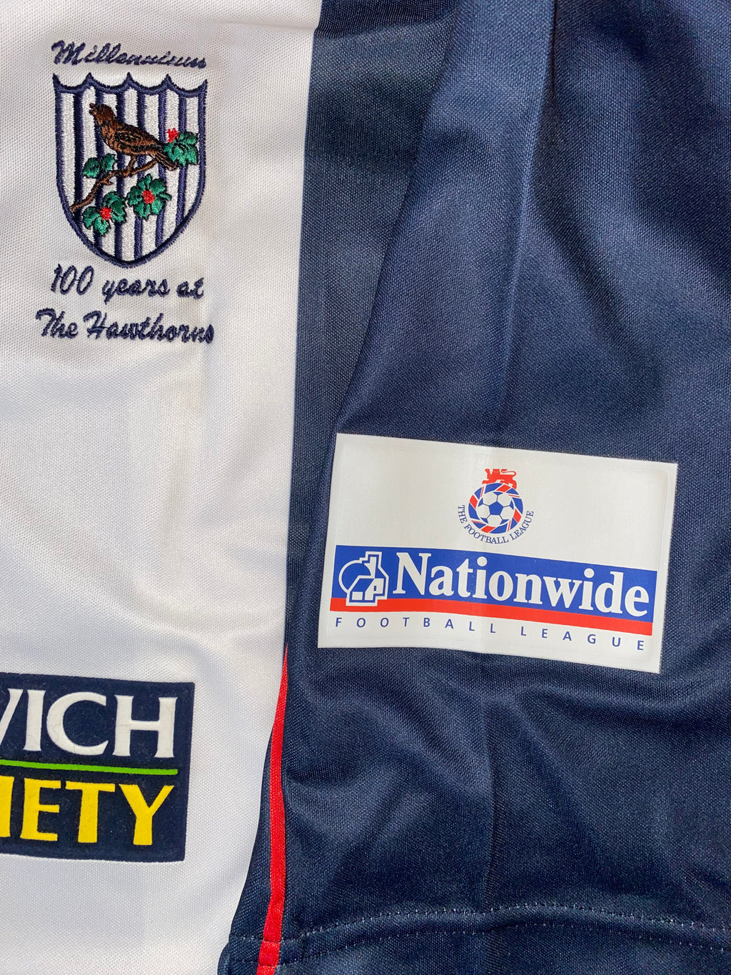 2000/01 WEST BROMWICH ALBION MATCH WORN SHIRT (GRANT #16)