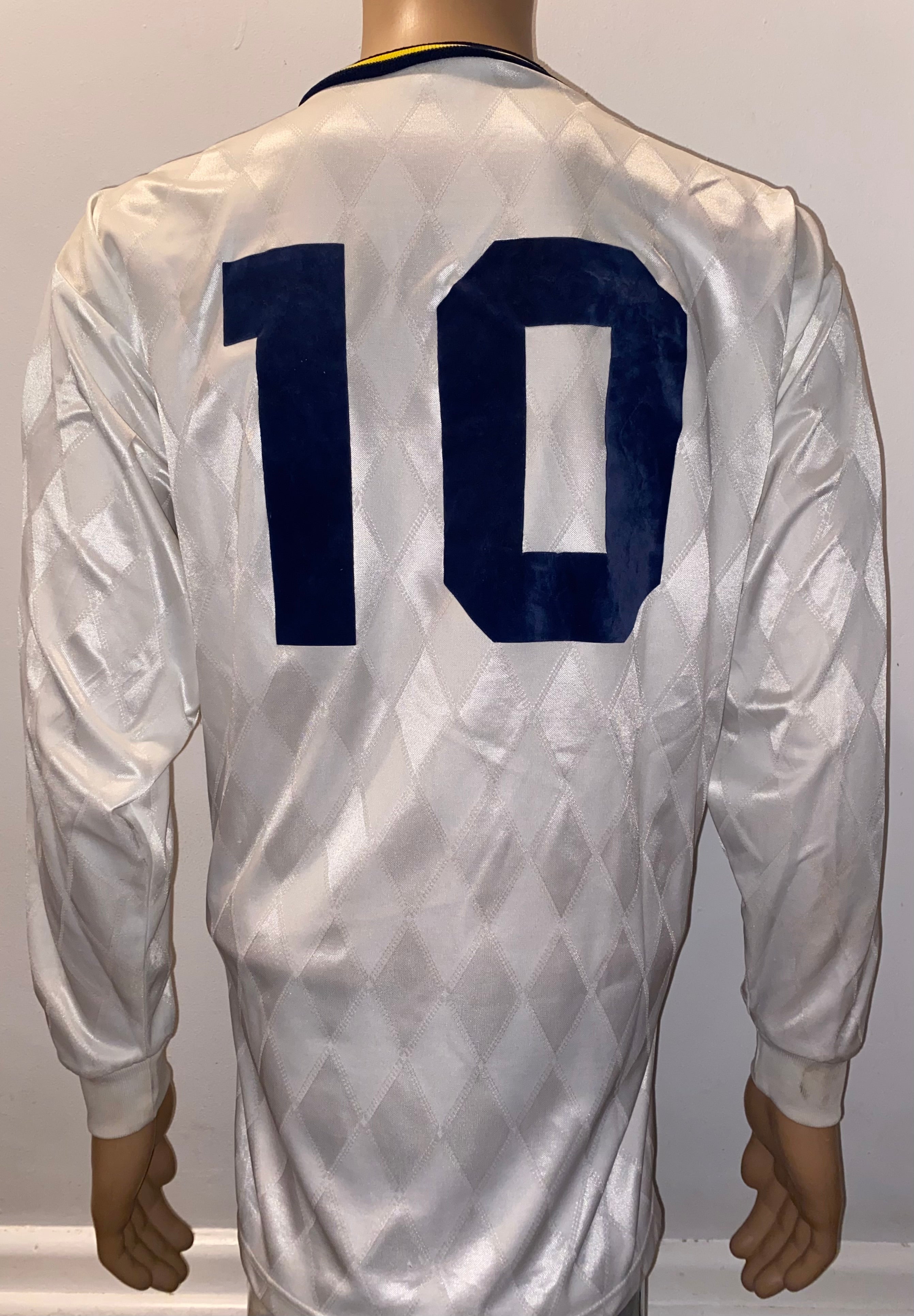 1998/99 TORQUAY UNITED MATCH WORN AWAY SHIRT #10
