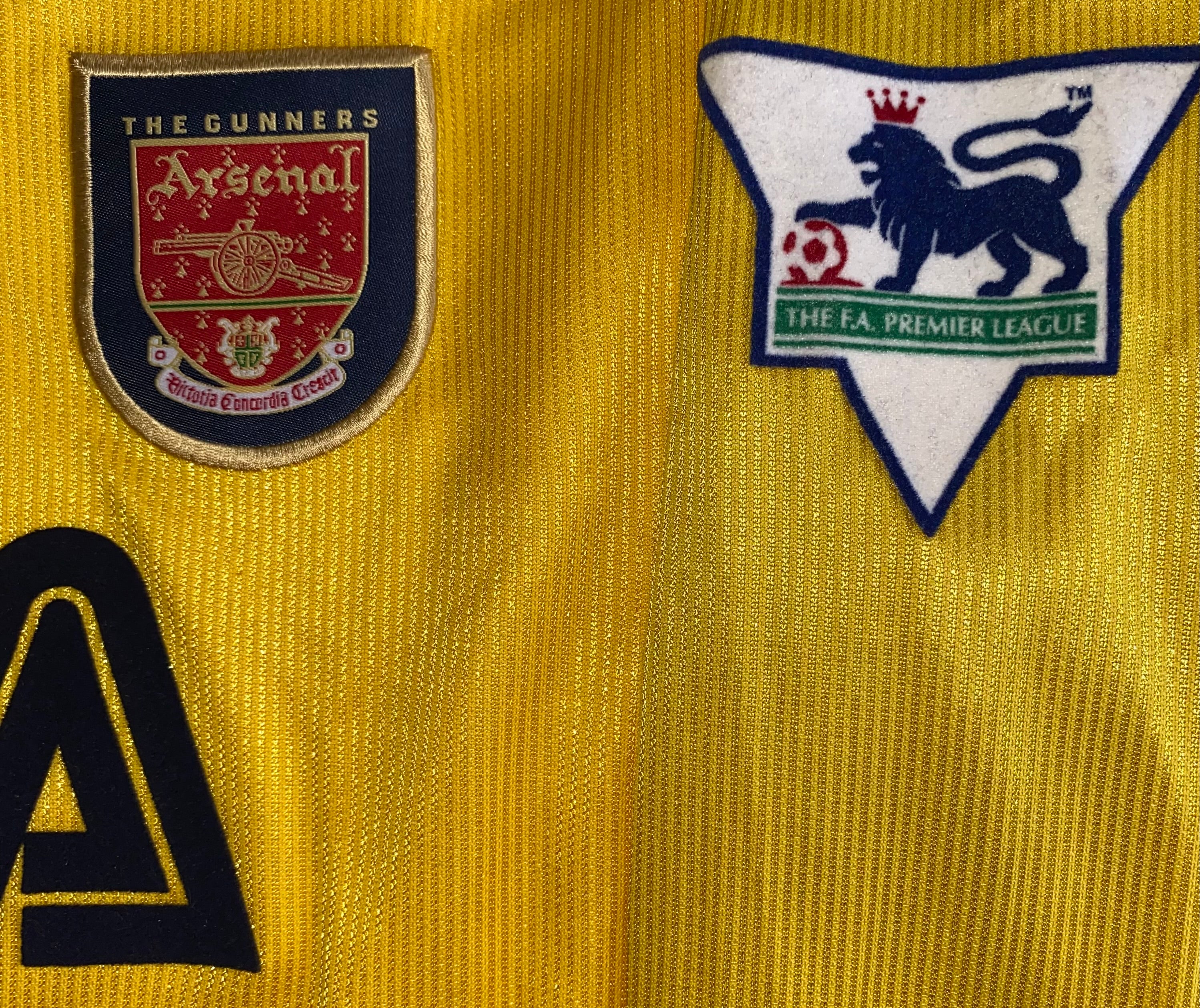 2000/01 ARSENAL NIKE MATCH WORN AWAY SHIRT LEE DIXON #2