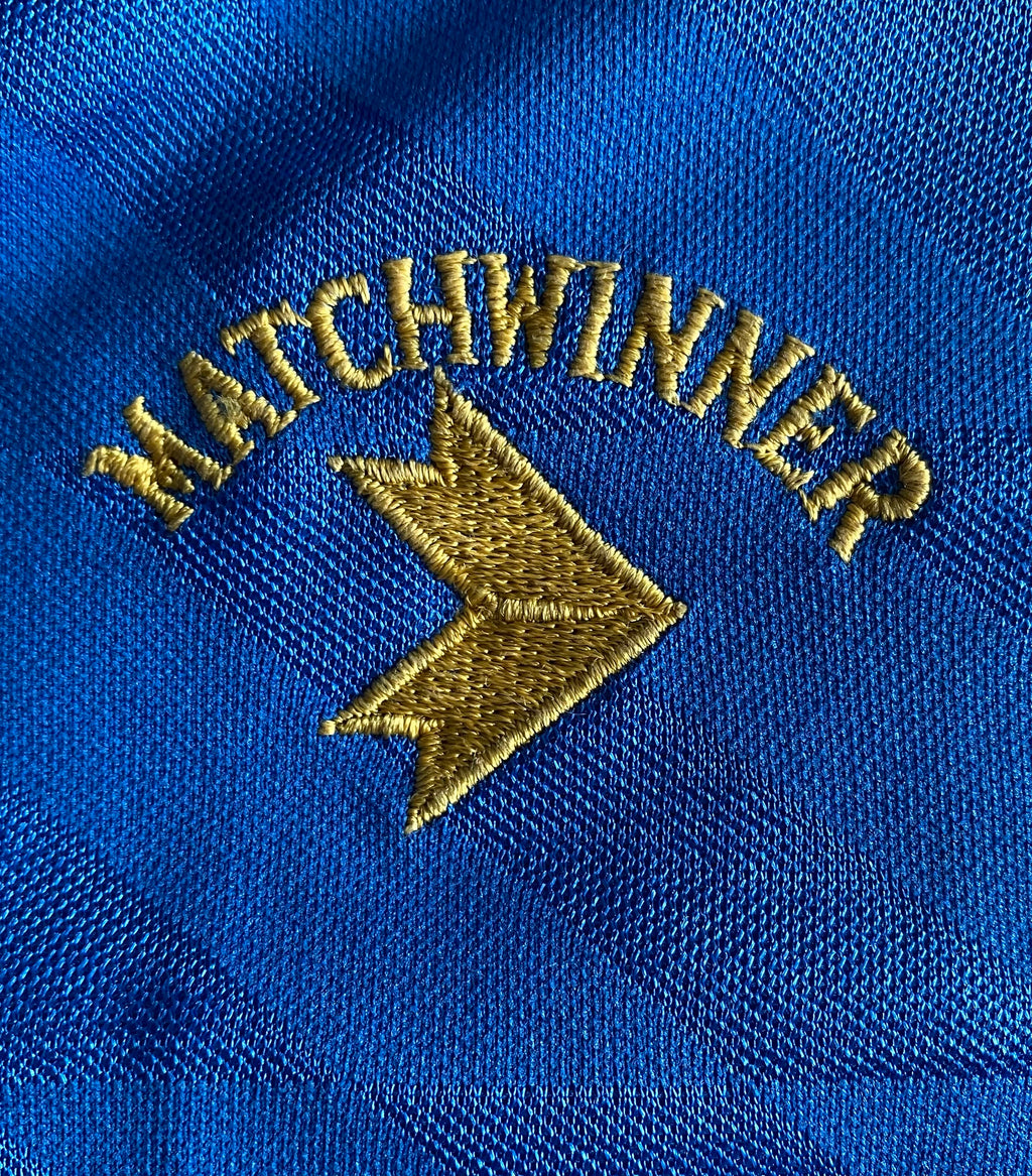 1990/91 CHESTERFIELD MATCH WORN HOME SHIRT #5