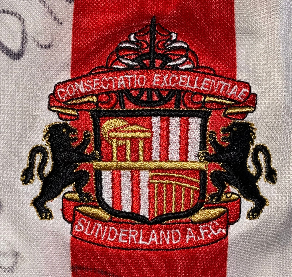 2003/04 SUNDERLAND MATCH WORN HOME SHIRT COOPER #14
