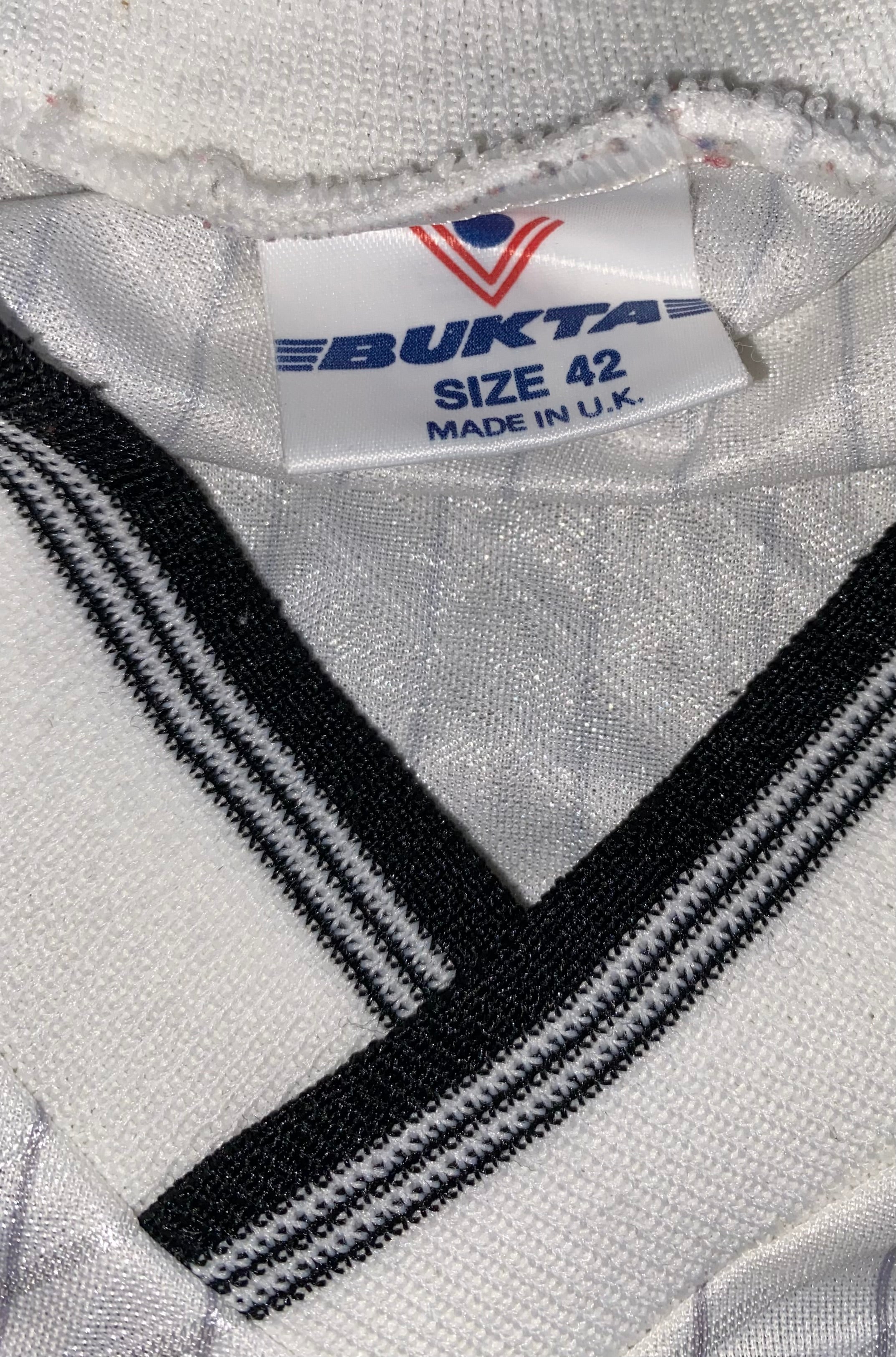 1989/90 AYR UNITED MATCH WORN HOME SHIRT #4