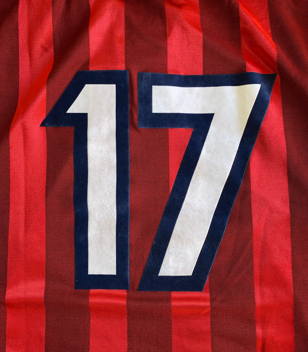 1997 ENGLAND MATCH ISSUE AWAY SHIRT #17