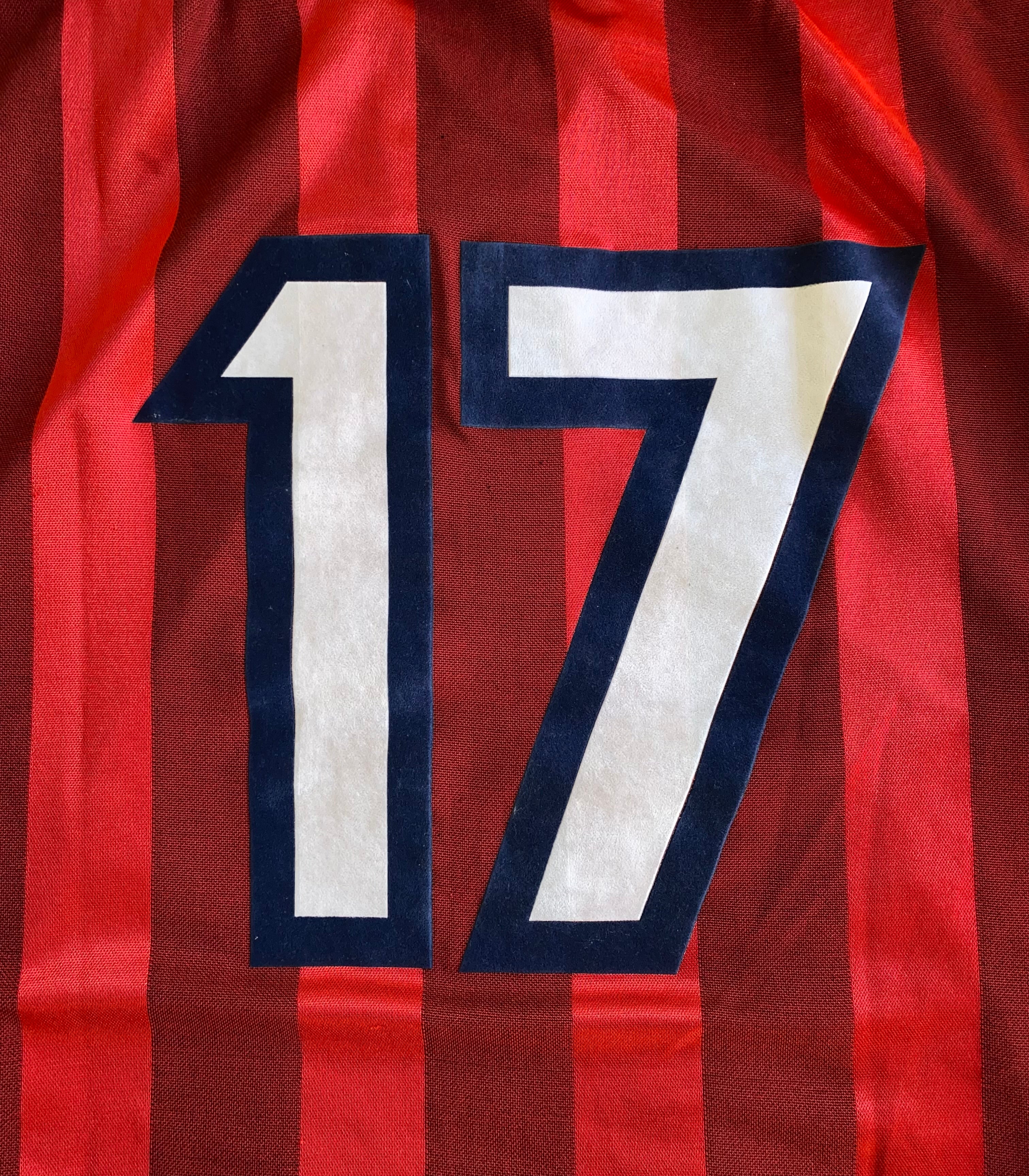 1997 ENGLAND MATCH ISSUE AWAY SHIRT #17