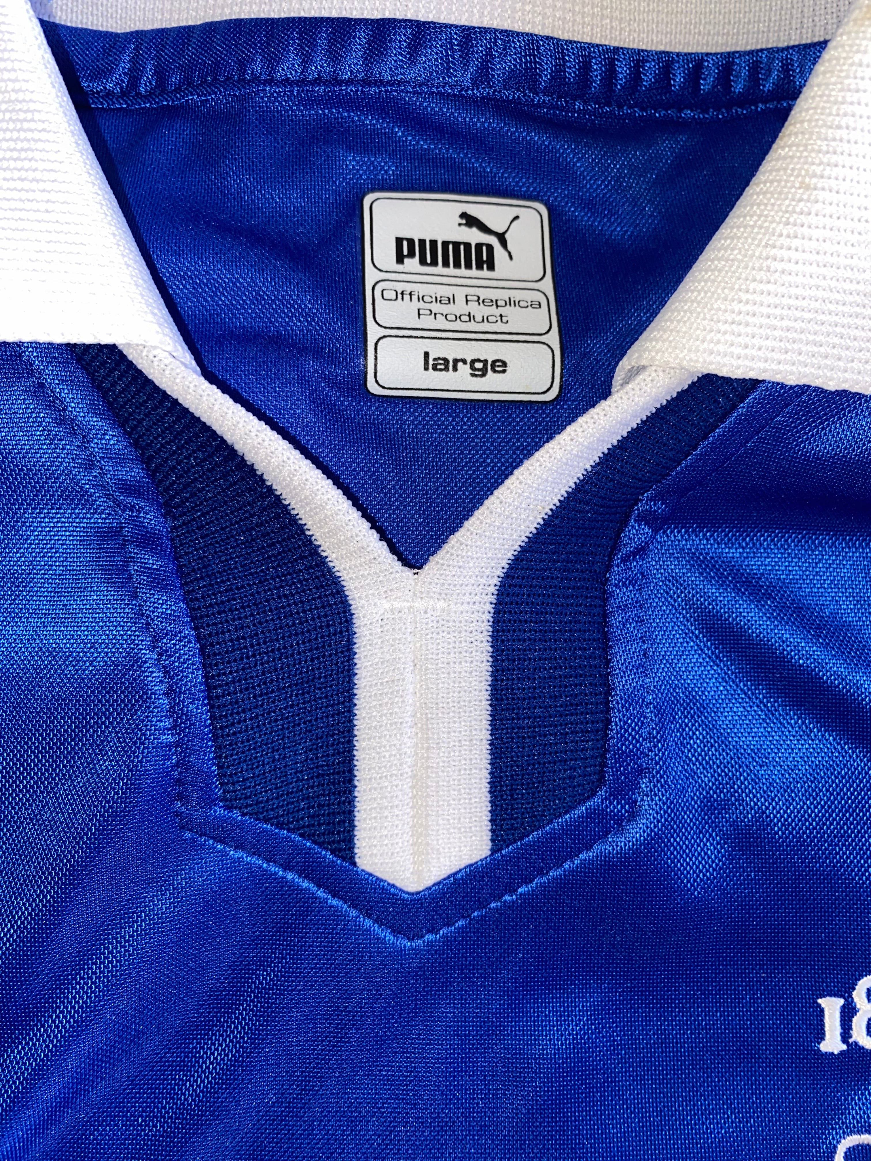2000/01 EVERTON MATCH ISSUE HOME SHIRT (BARMBY #8)