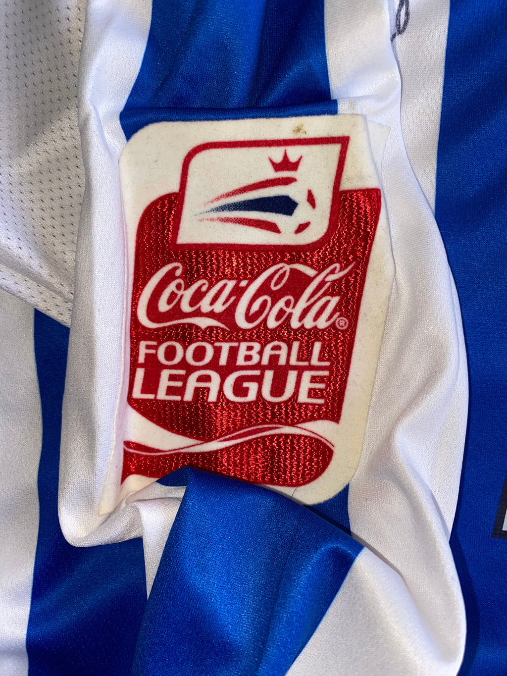 2008/09 BRIGHTON AND HOVE ALBION MATCH WORN AWAY SHIRT (CROFTS #20)