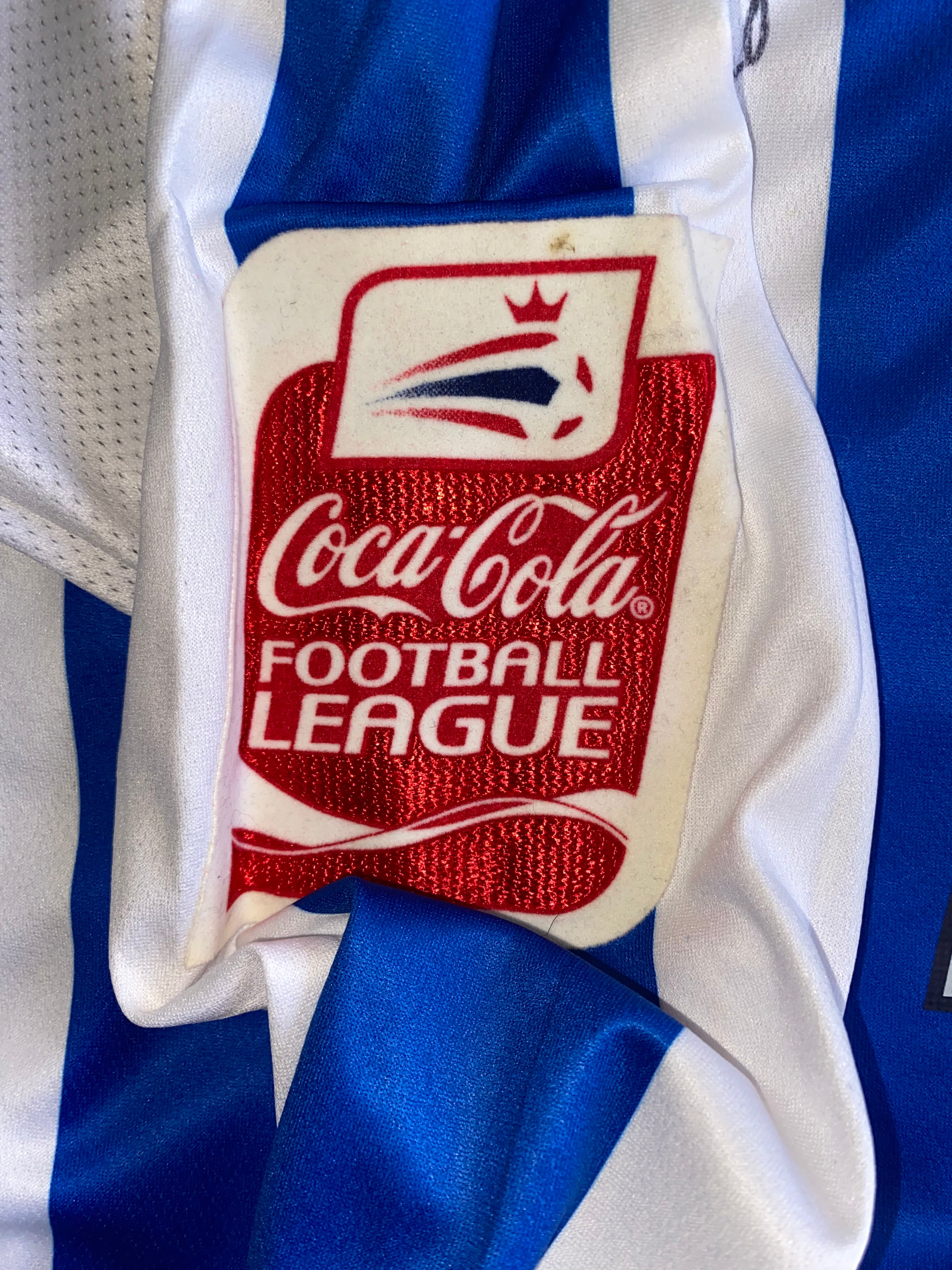 2008/09 BRIGHTON AND HOVE ALBION MATCH WORN AWAY SHIRT (CROFTS #20)