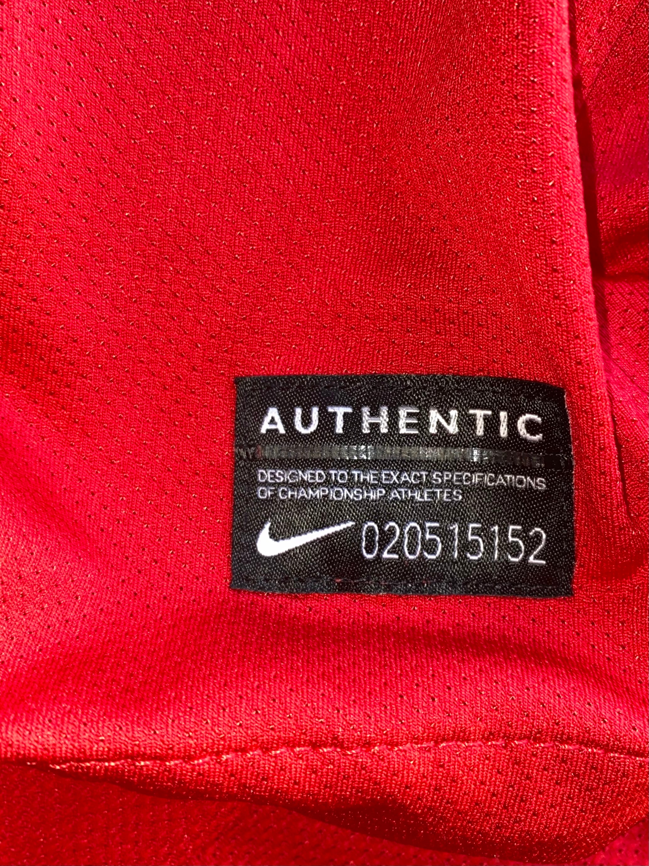 2011/12 ARSENAL MATCH ISSUE HOME SHIRT (CHAMBERLAIN #15)