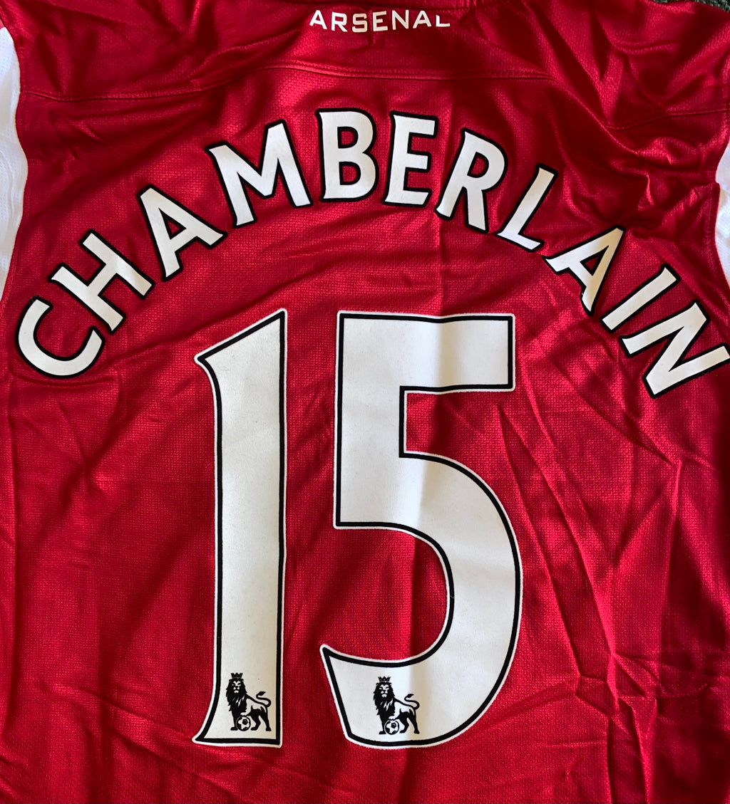 2011/12 ARSENAL MATCH ISSUE HOME SHIRT (CHAMBERLAIN #15)